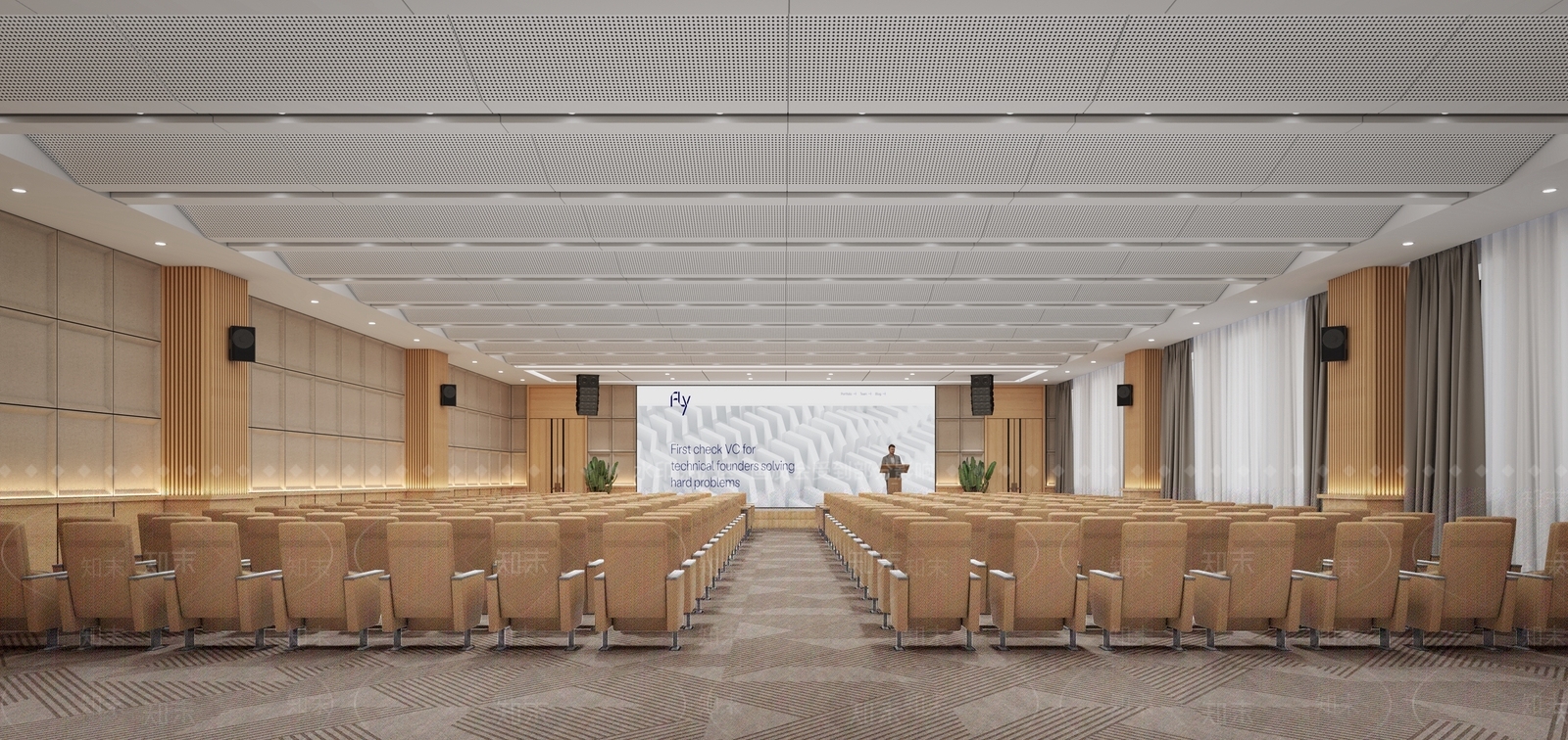 现代报告厅SU模型下载【ID:1141443823】