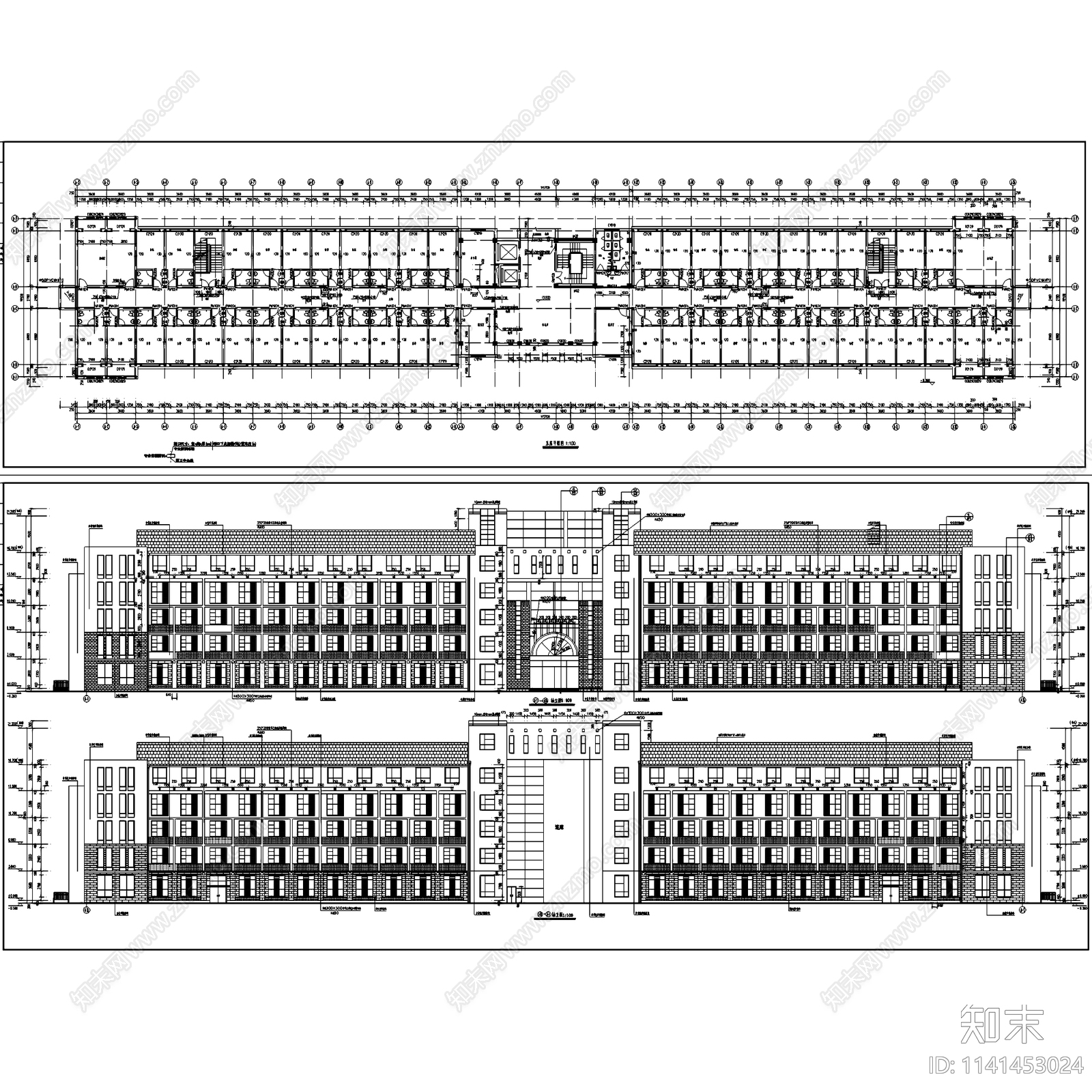 疗养院养老院建筑17套施工图下载【ID:1141453024】