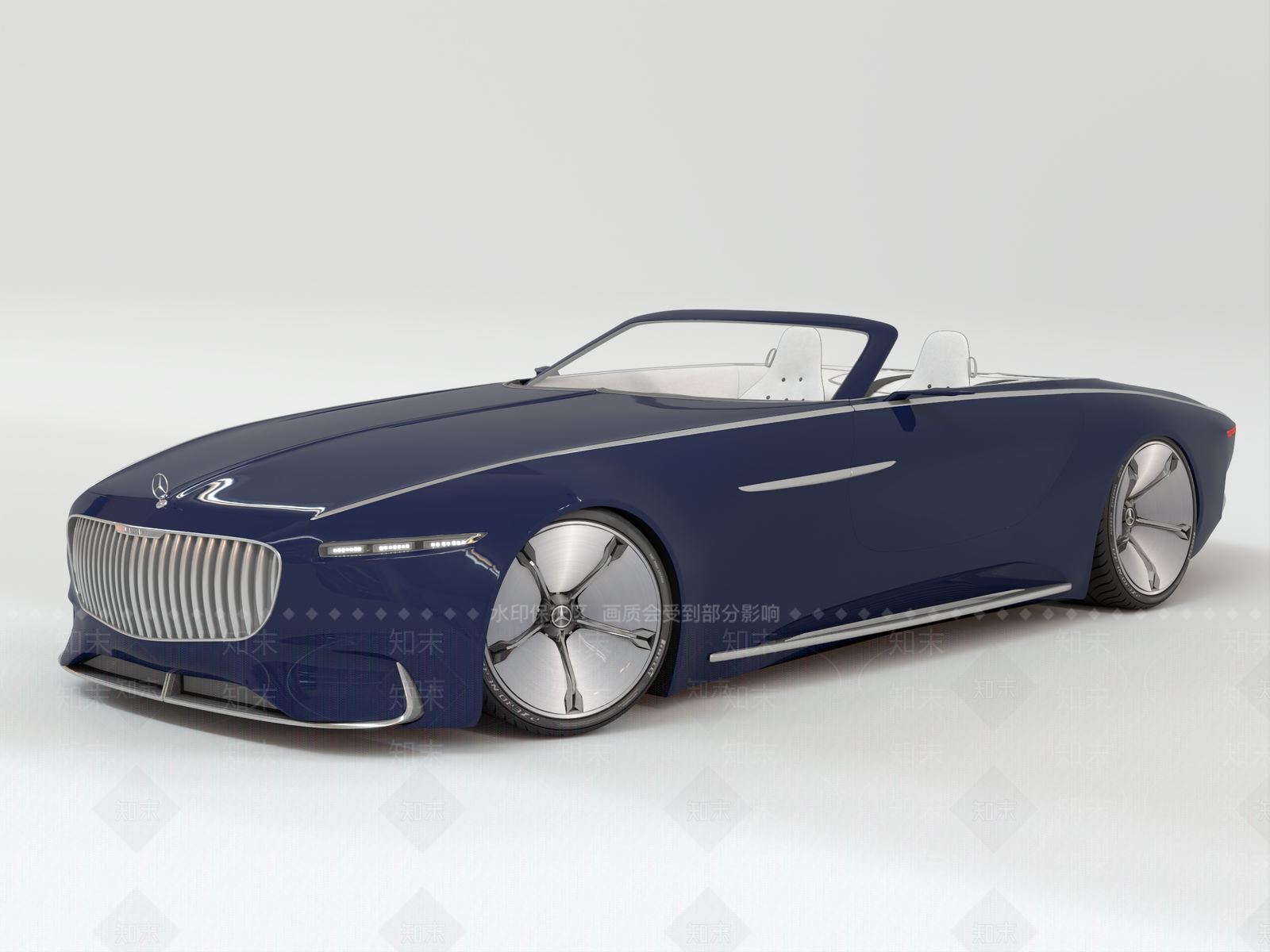 奔驰概念车3D模型下载【ID:1141462815】