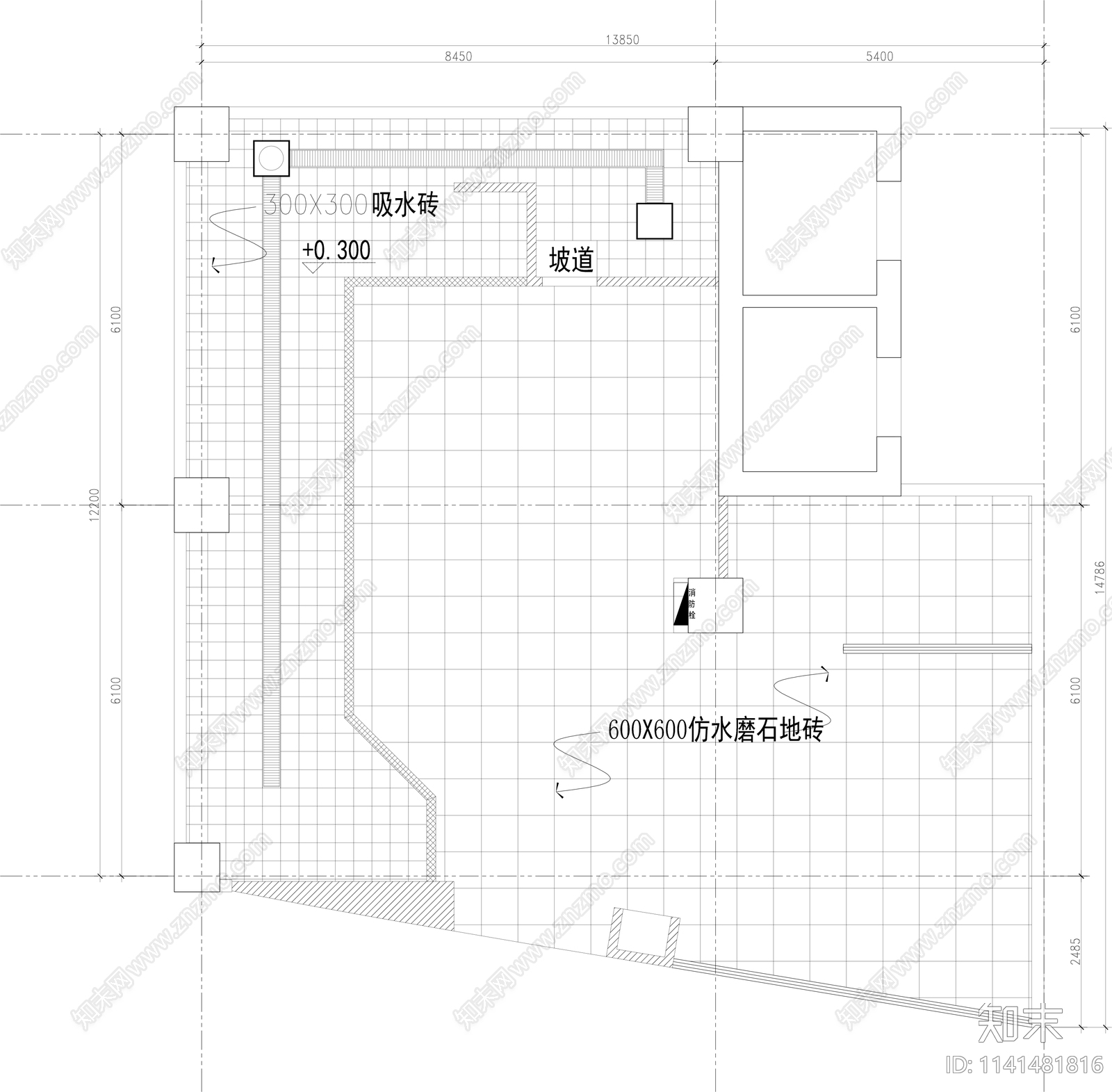 小饭堂自助快餐cad施工图下载【ID:1141481816】