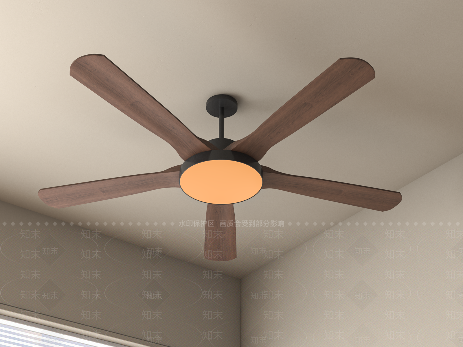 现代风扇3D模型下载【ID:1141504364】