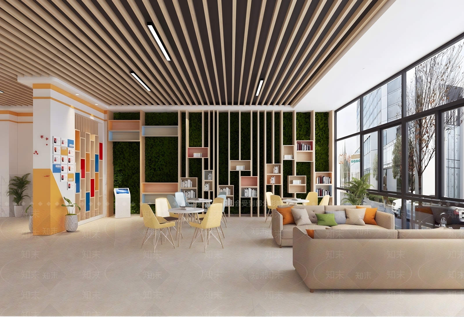 现代党建活动室SU模型下载【ID:1141512183】