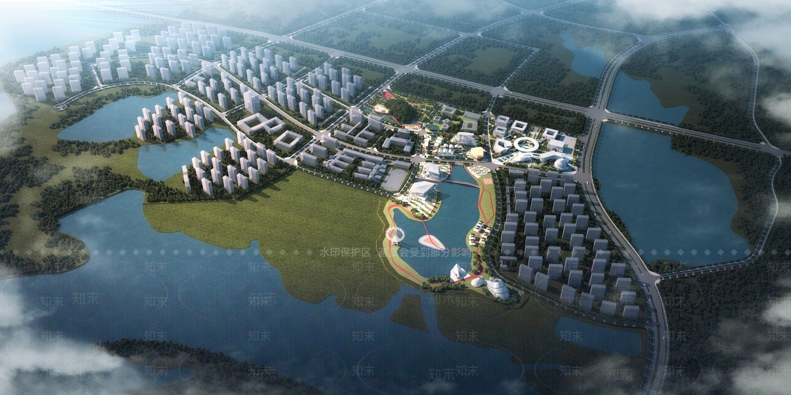 现代产业园3D模型下载【ID:1141557011】
