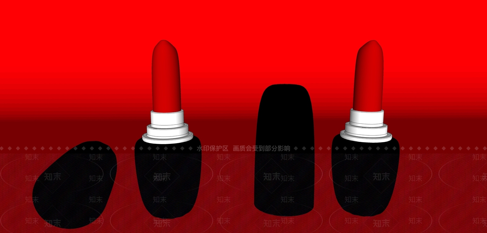 口红SU模型下载【ID:1141579334】