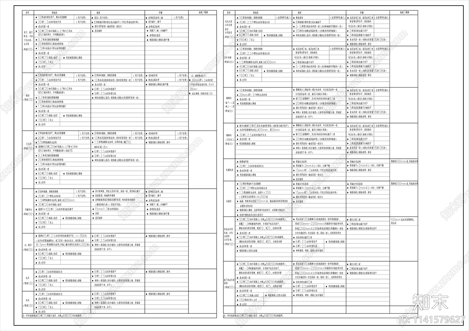 现代高层住宅楼建筑cad施工图下载【ID:1141579627】