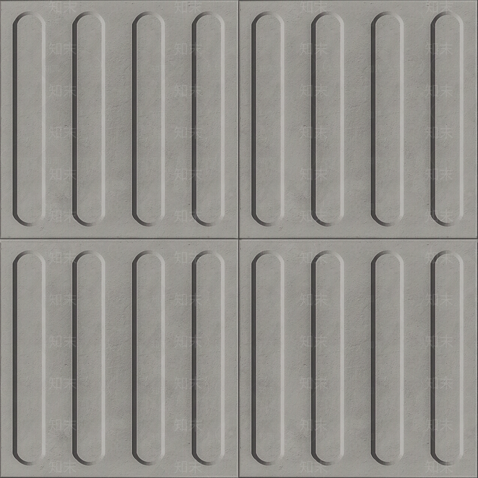 高清灰色人行道砖防滑砖盲道砖贴图下载【ID:1141590200】