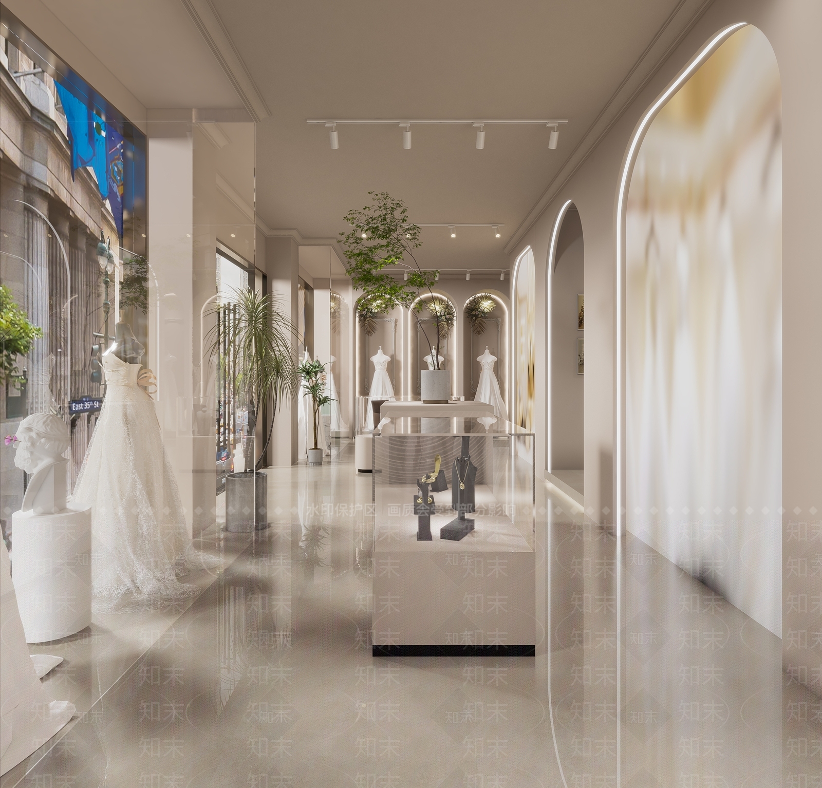 现代婚纱摄影3D模型下载【ID:1141614791】