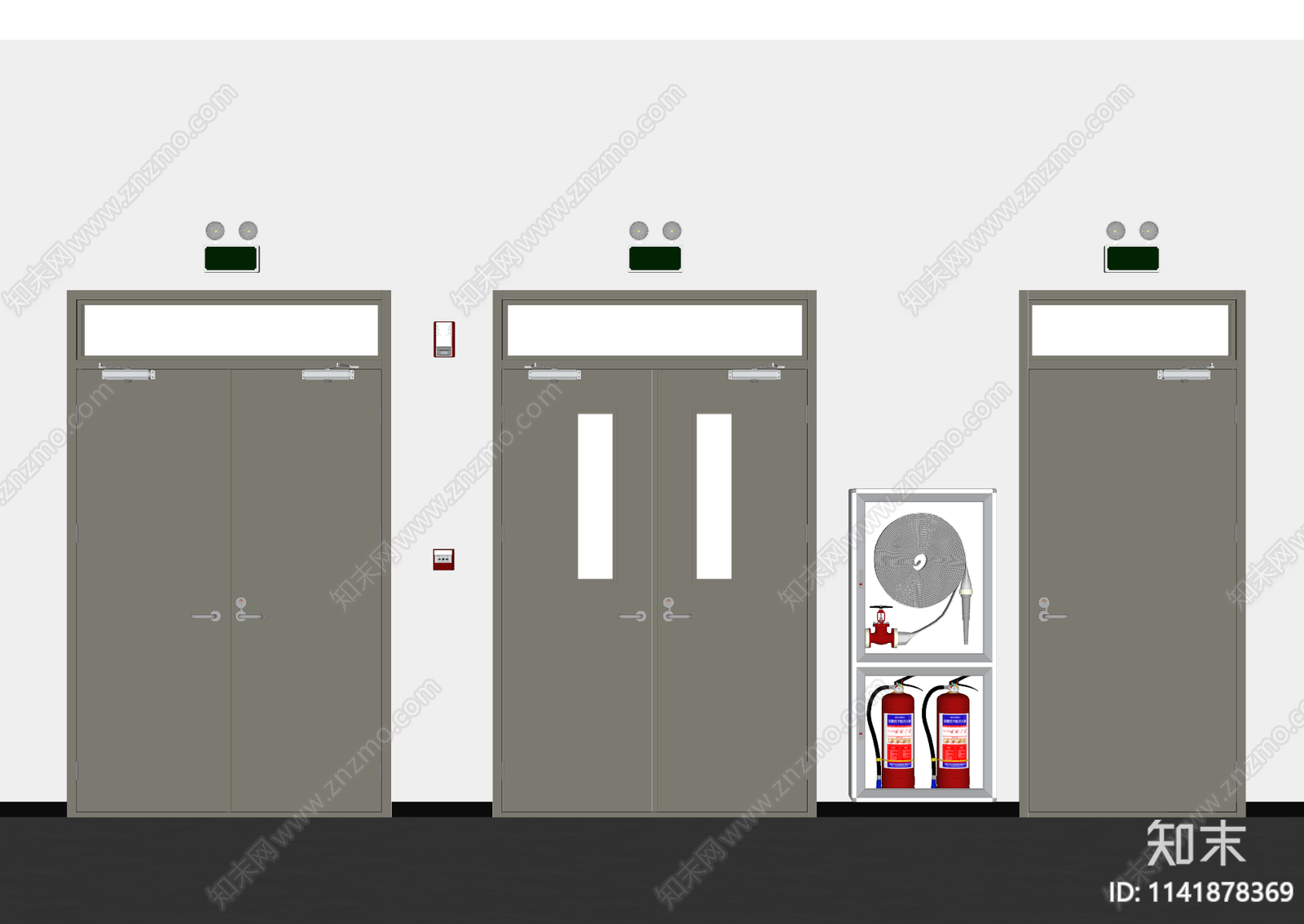 消防SU模型下载【ID:1141878369】