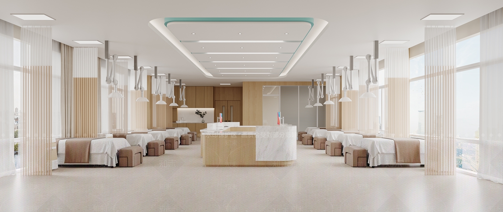 现代瑜伽室3D模型下载【ID:1213927719】