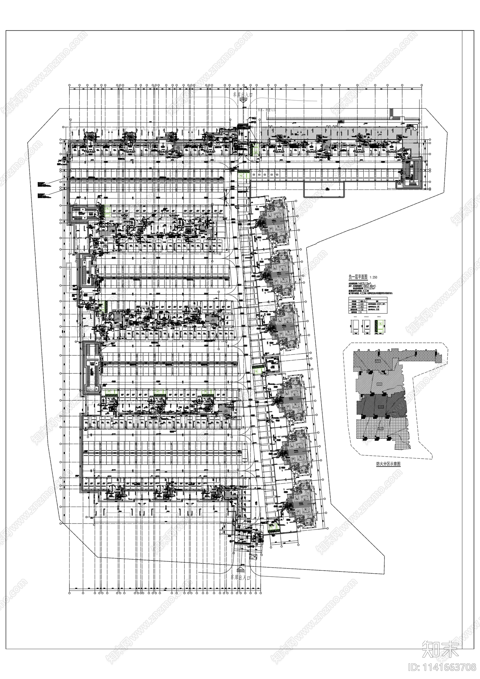 住宅建筑cad施工图下载【ID:1141663708】