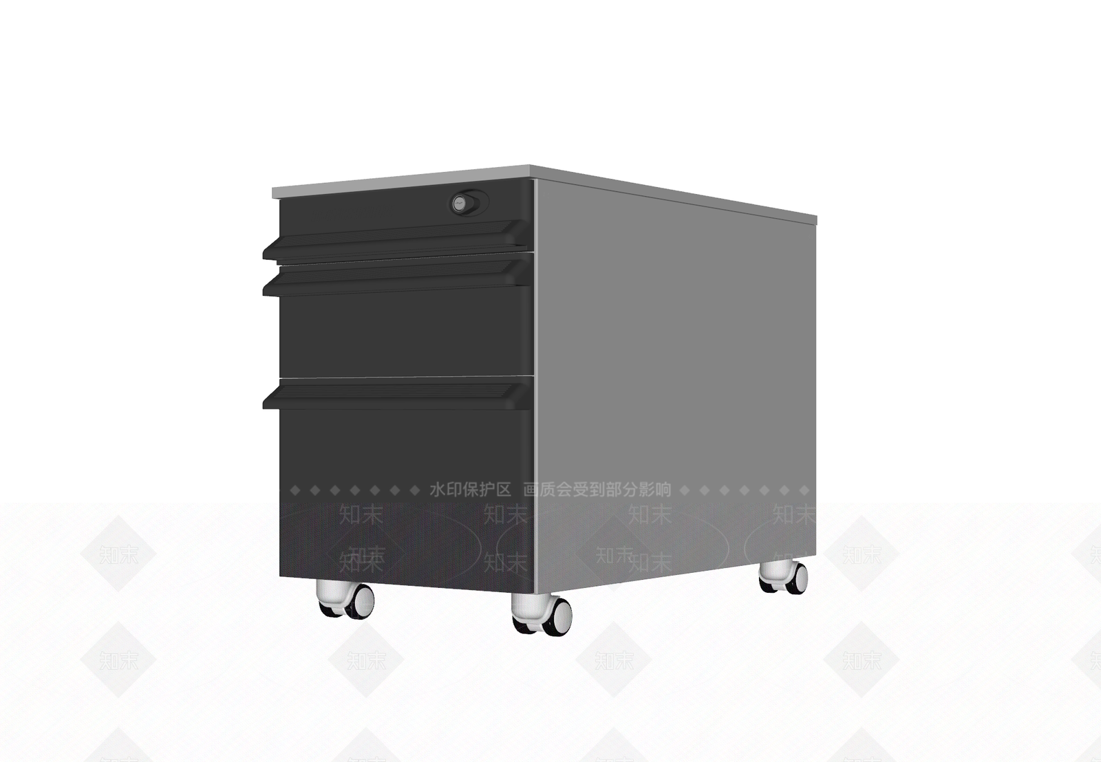 现代储物柜SU模型下载【ID:1141672136】