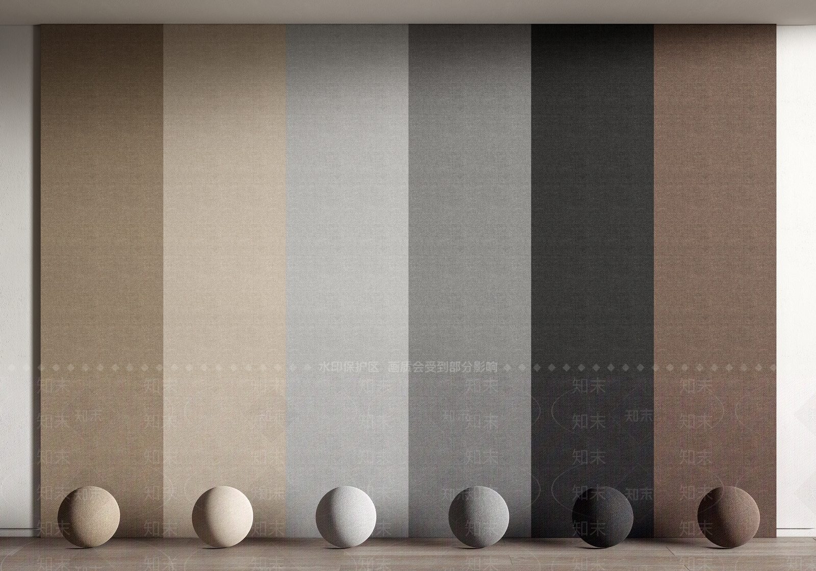 现代硬包软包护墙板3D模型下载【ID:1141697270】