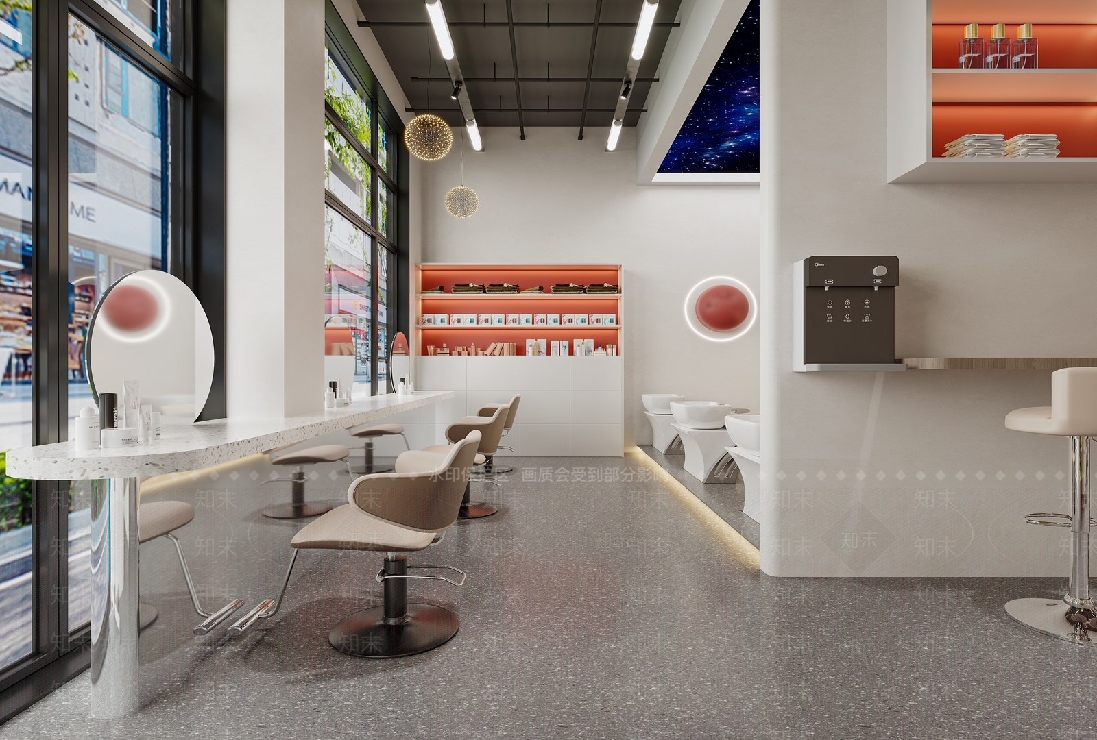 现代理发店3D模型下载【ID:1141703756】
