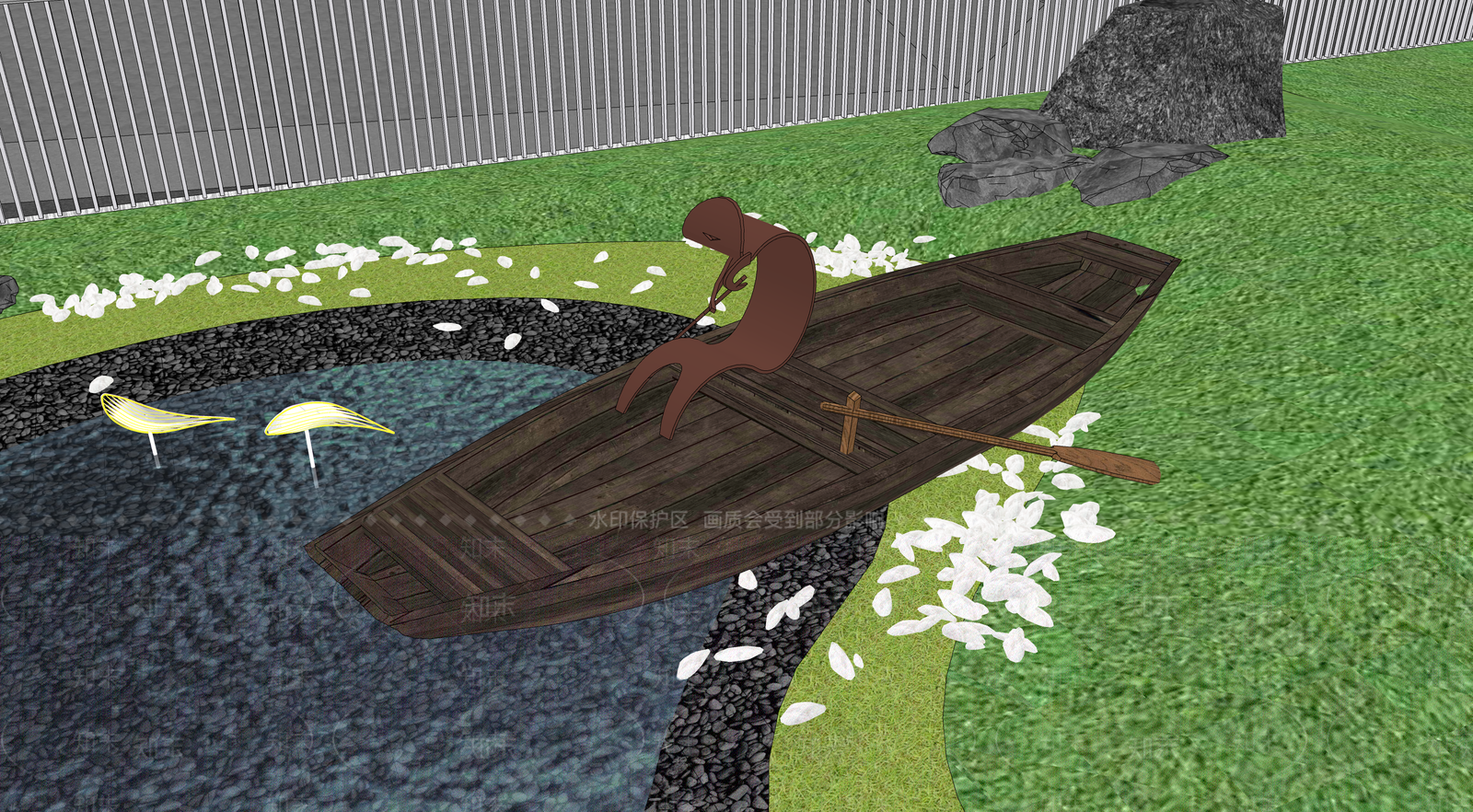 现代人物小品SU模型下载【ID:1141753408】