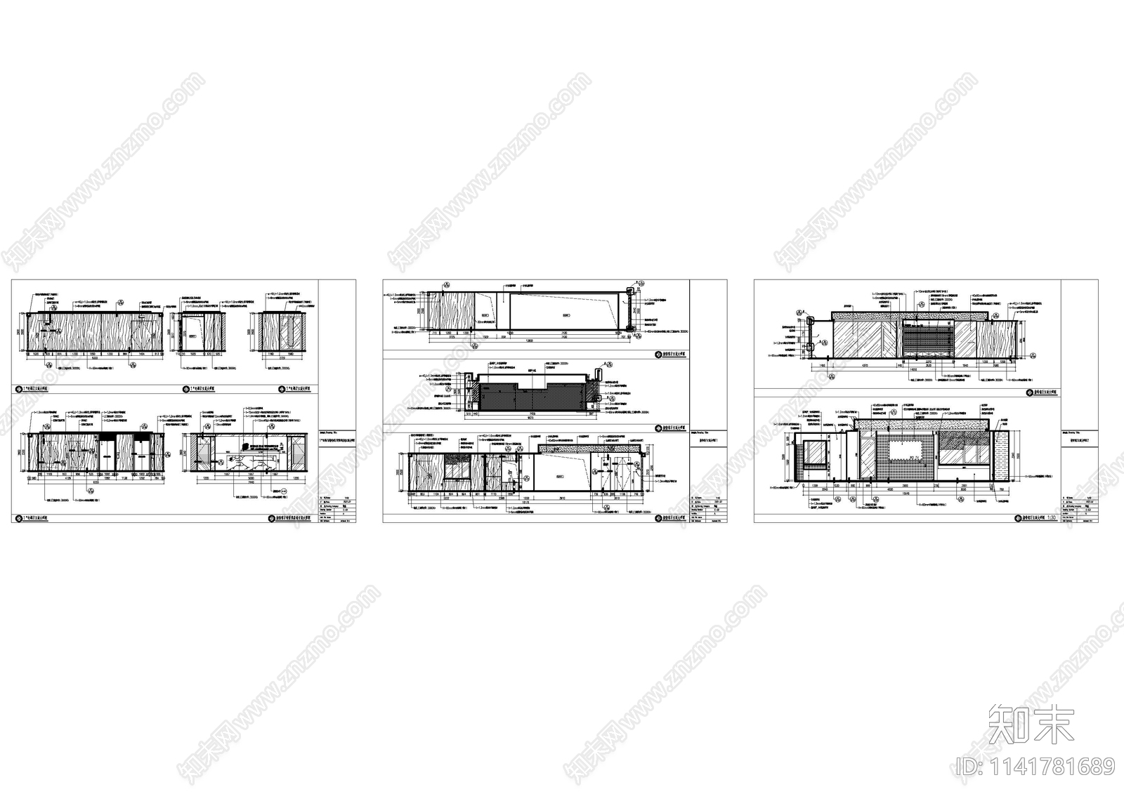 律师事务所室内cad施工图下载【ID:1141781689】