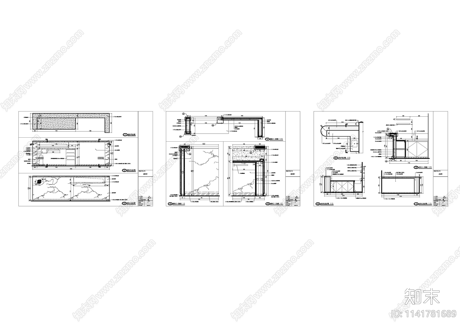 律师事务所室内cad施工图下载【ID:1141781689】