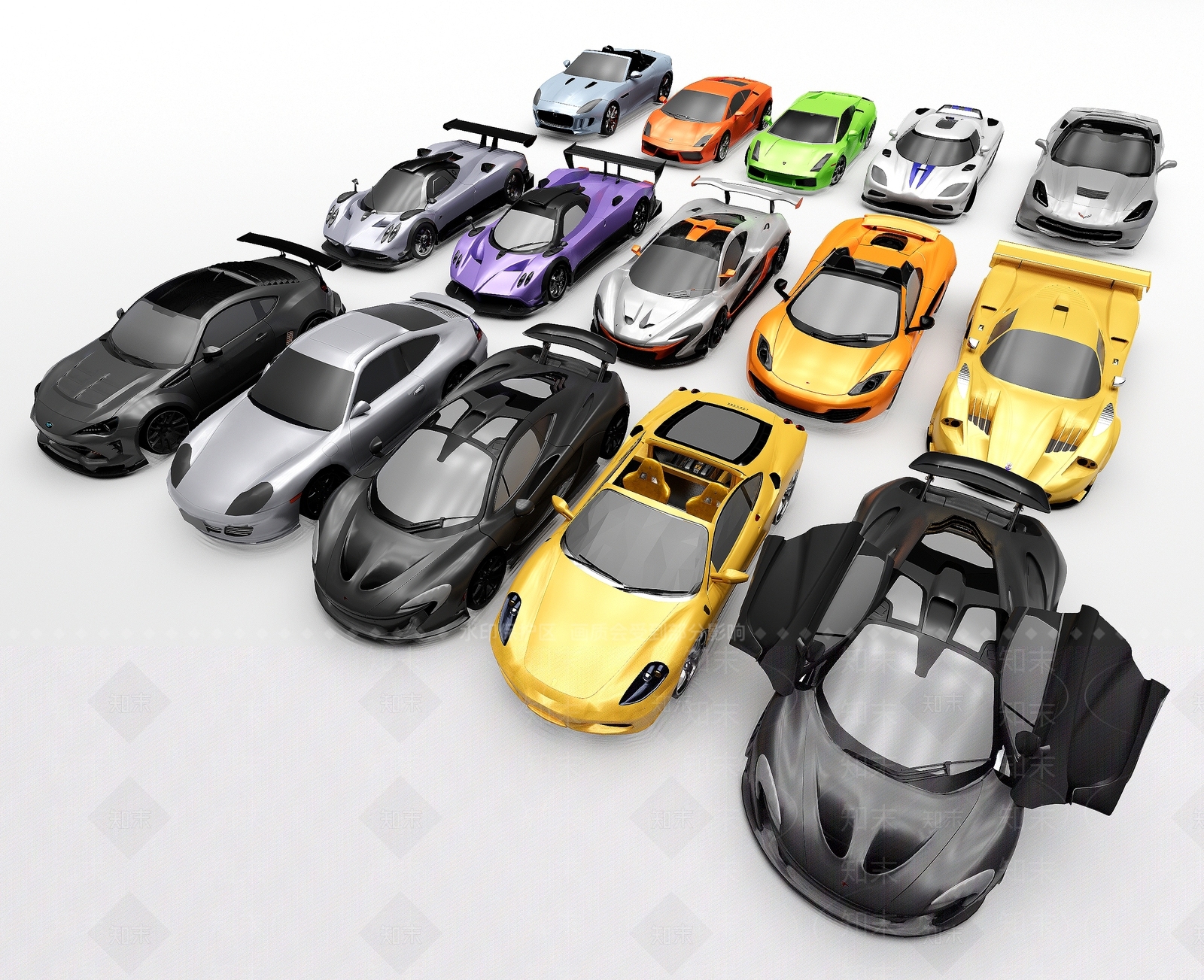 跑车SU模型下载【ID:1141792798】