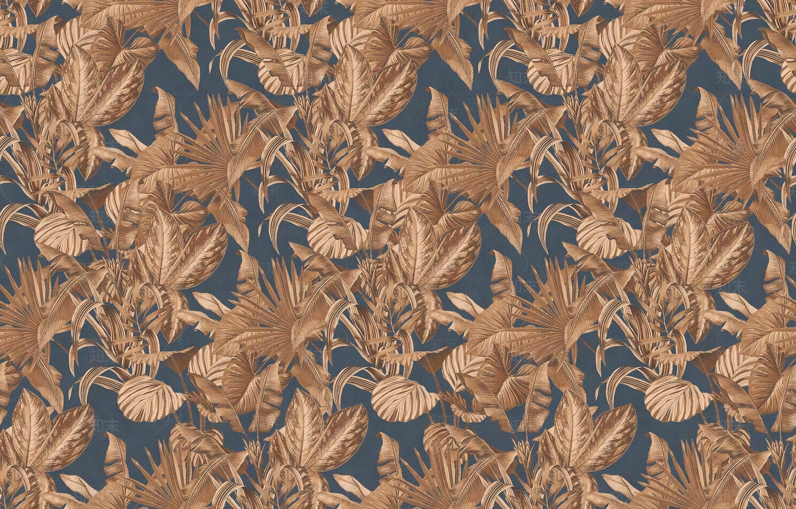 蓝色欧式壁纸墙布贴图下载【ID:1141803540】