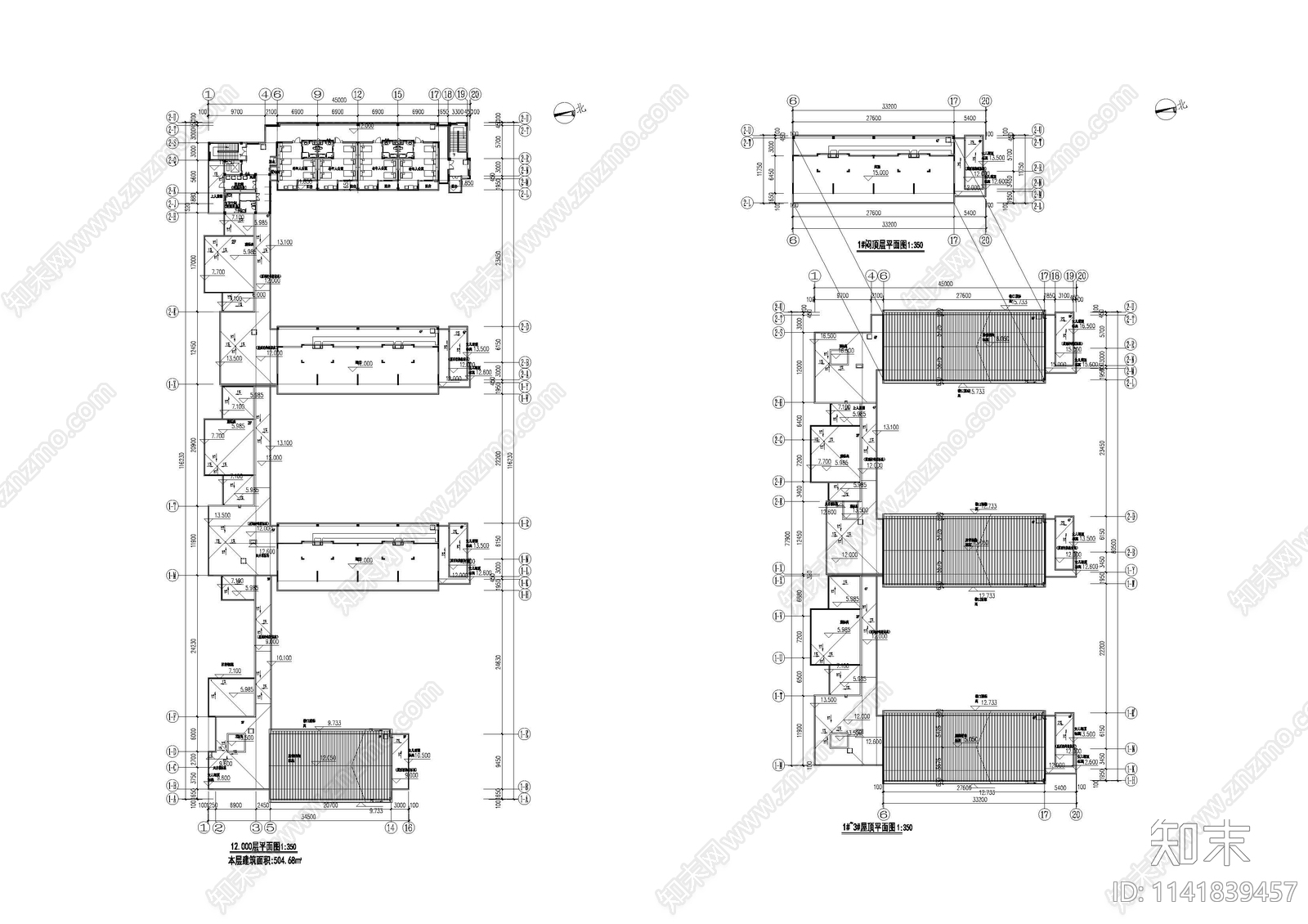 老年公寓建筑施工图下载【ID:1141839457】