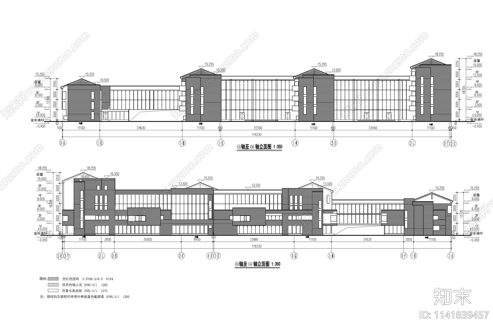 老年公寓建筑施工图下载【ID:1141839457】