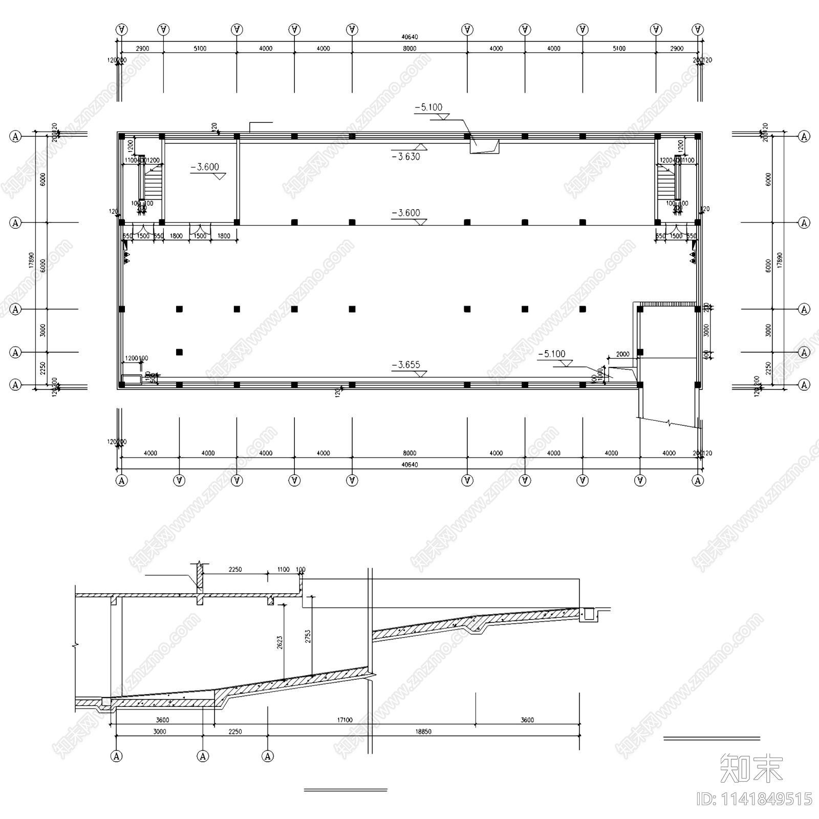 欧式远乐邦辉会所建筑cad施工图下载【ID:1141849515】