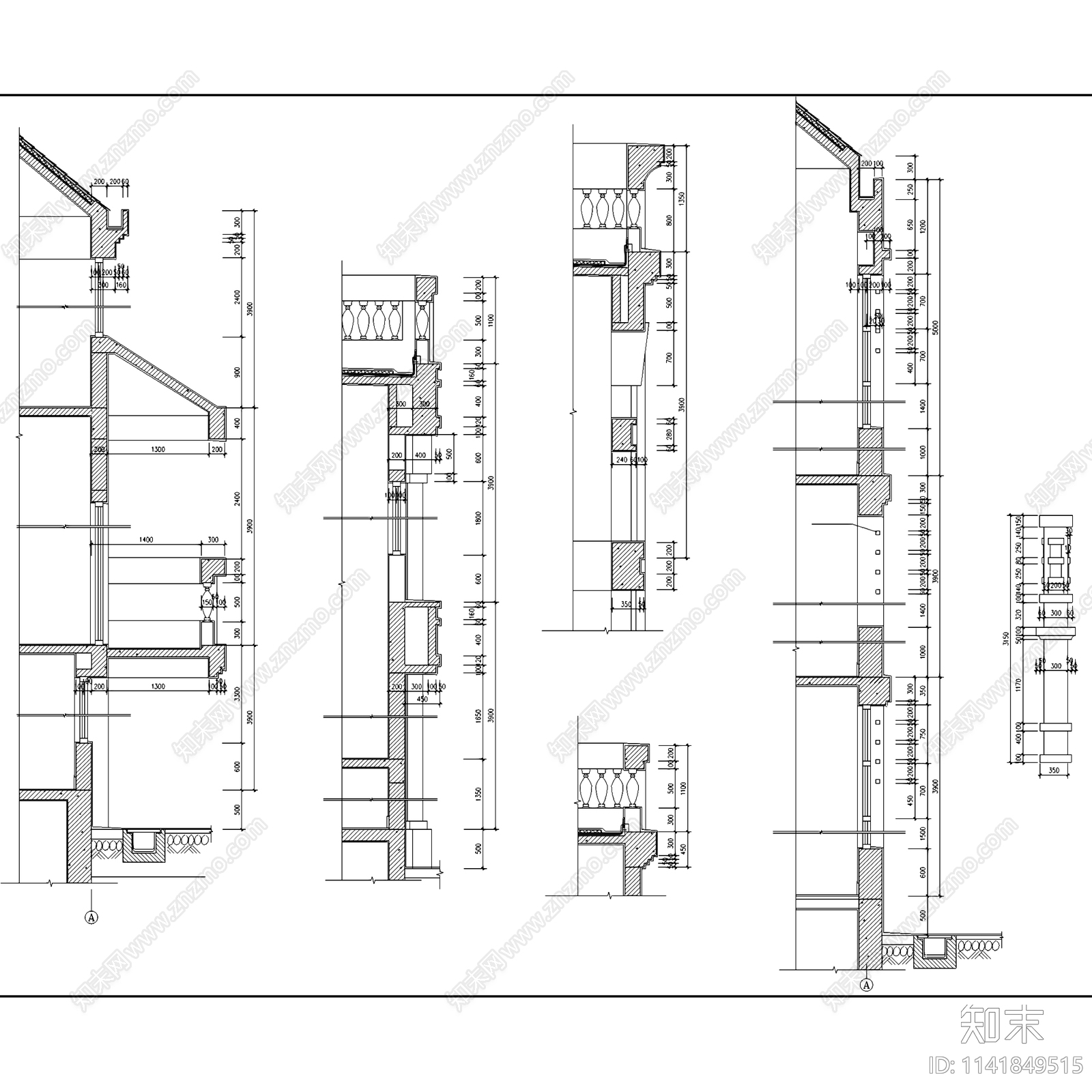 欧式远乐邦辉会所建筑cad施工图下载【ID:1141849515】