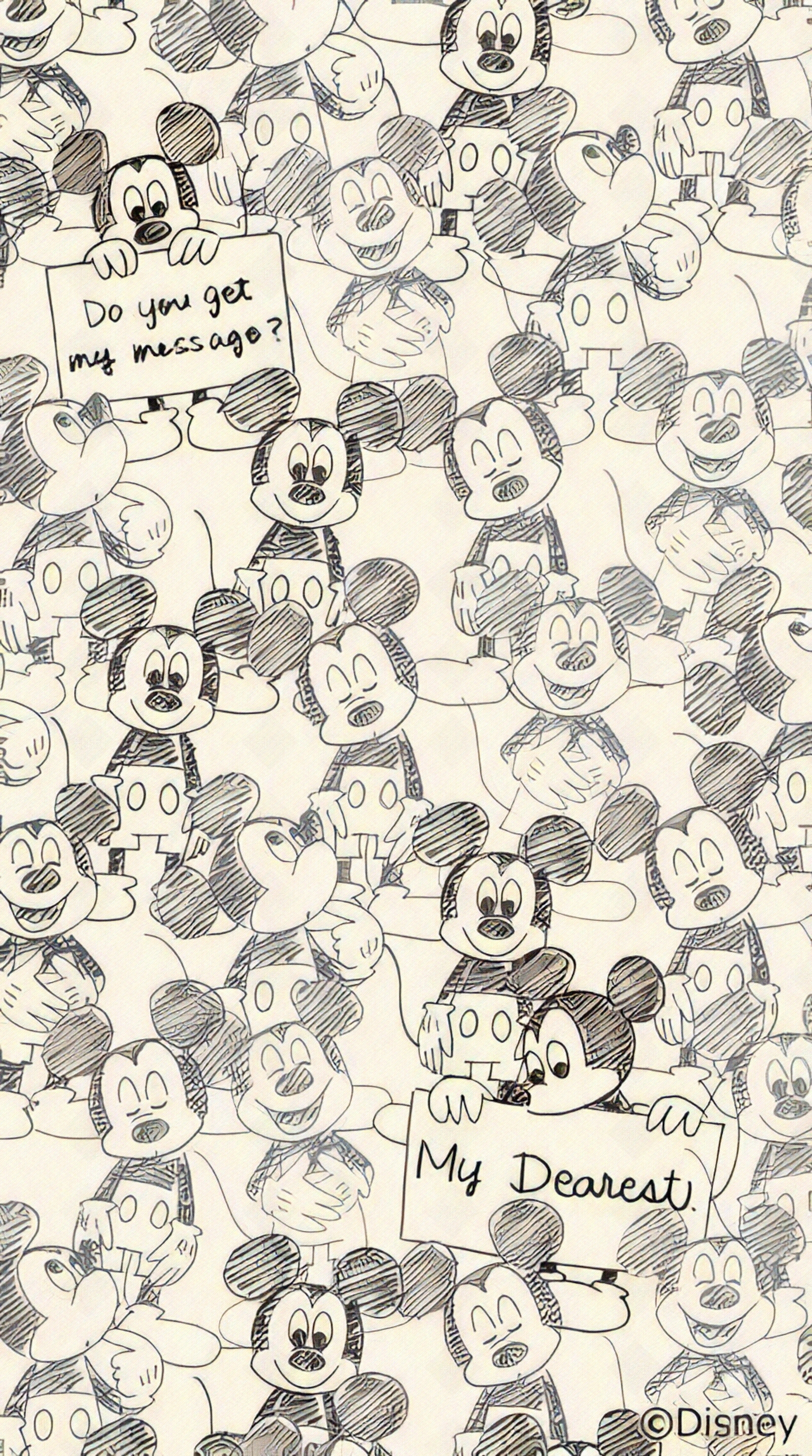 米奇壁纸卡通贴图下载【ID:1141852051】