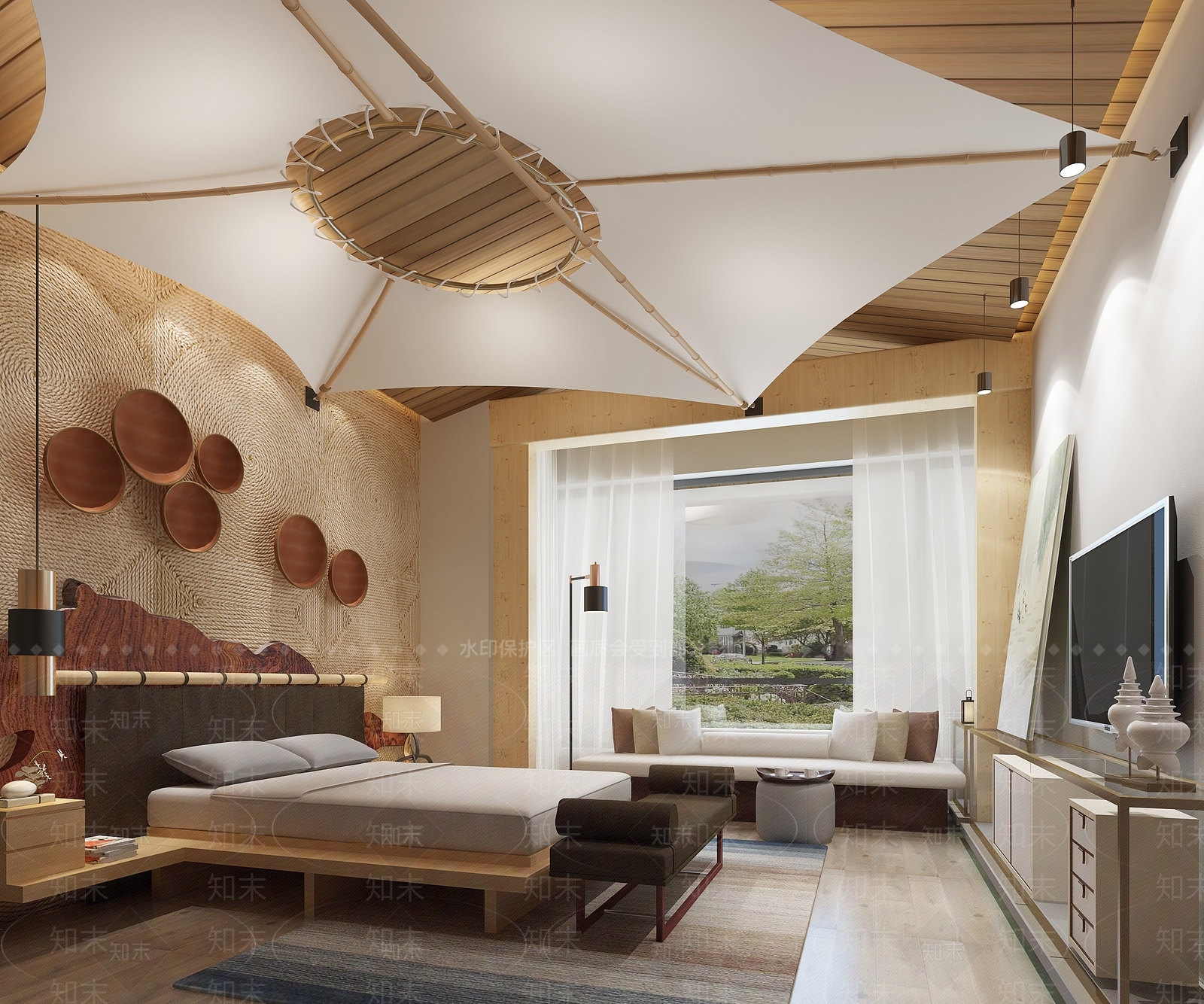 侘寂民宿3D模型下载【ID:1141853174】