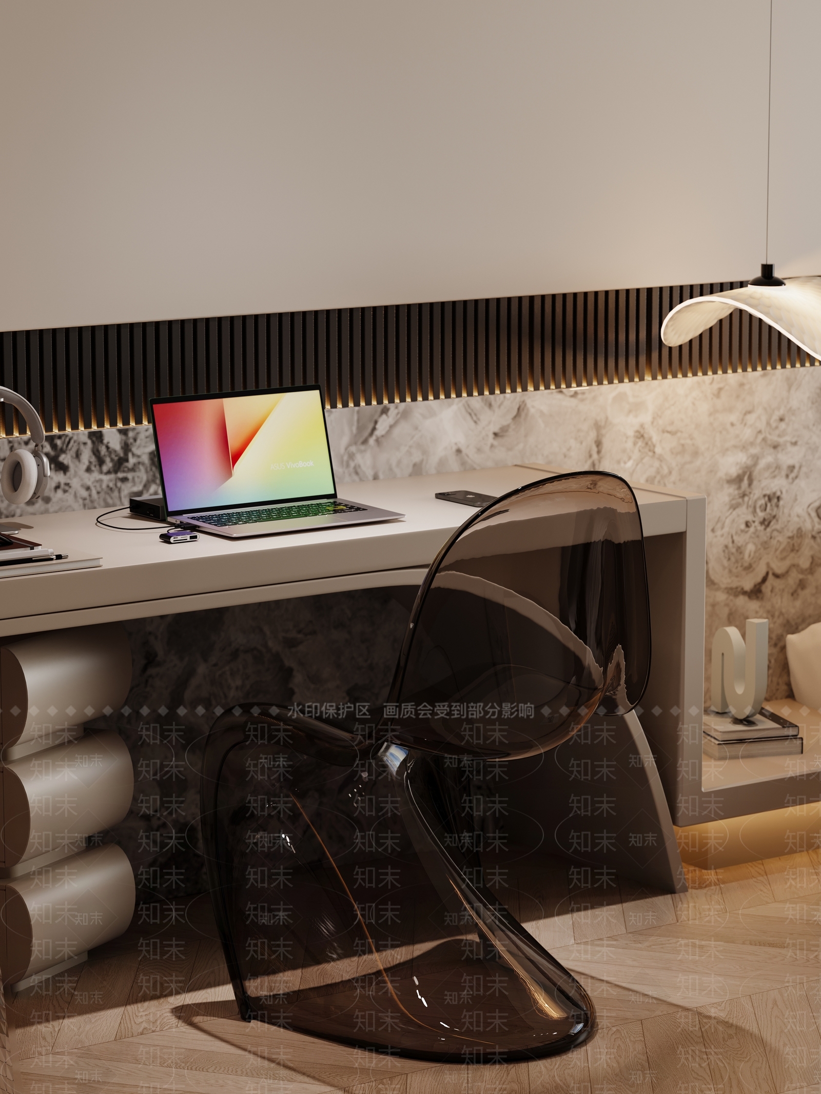 现代床品3D模型下载【ID:1213934699】