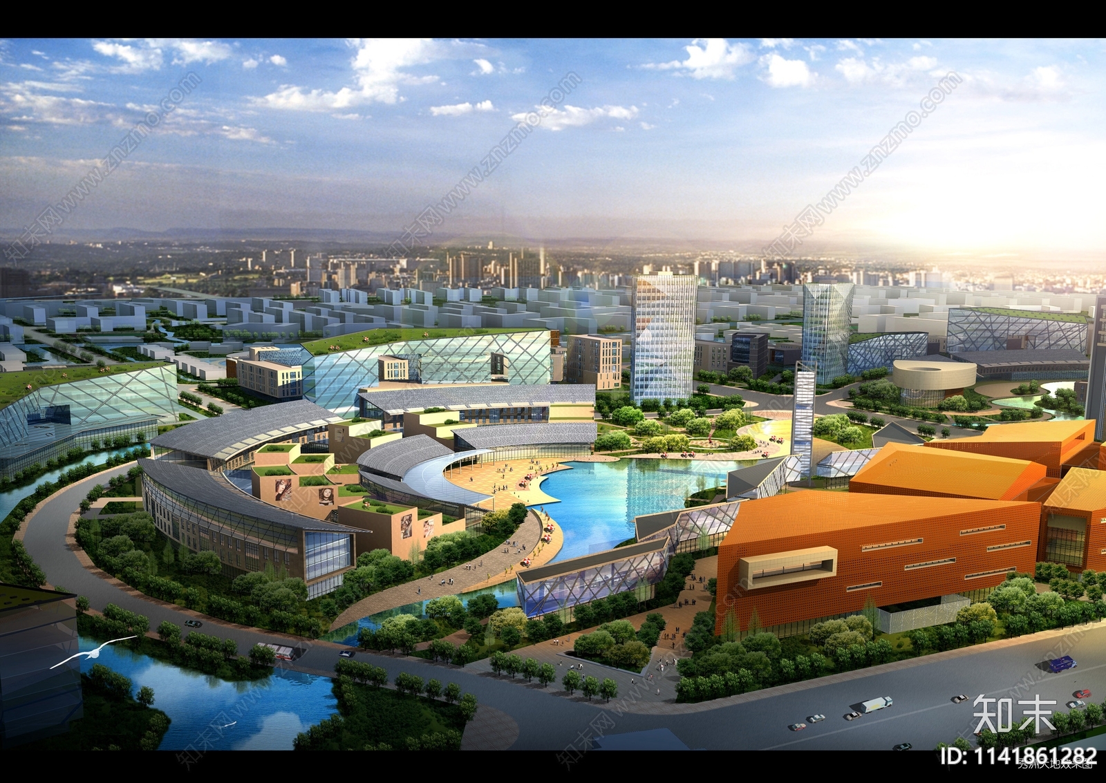 嘉兴市秀洲新区景观规划方案文本下载【ID:1141861282】_【知末方案文本库】