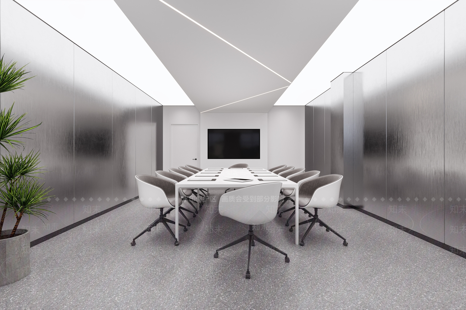 现代报告厅3D模型下载【ID:1141863838】