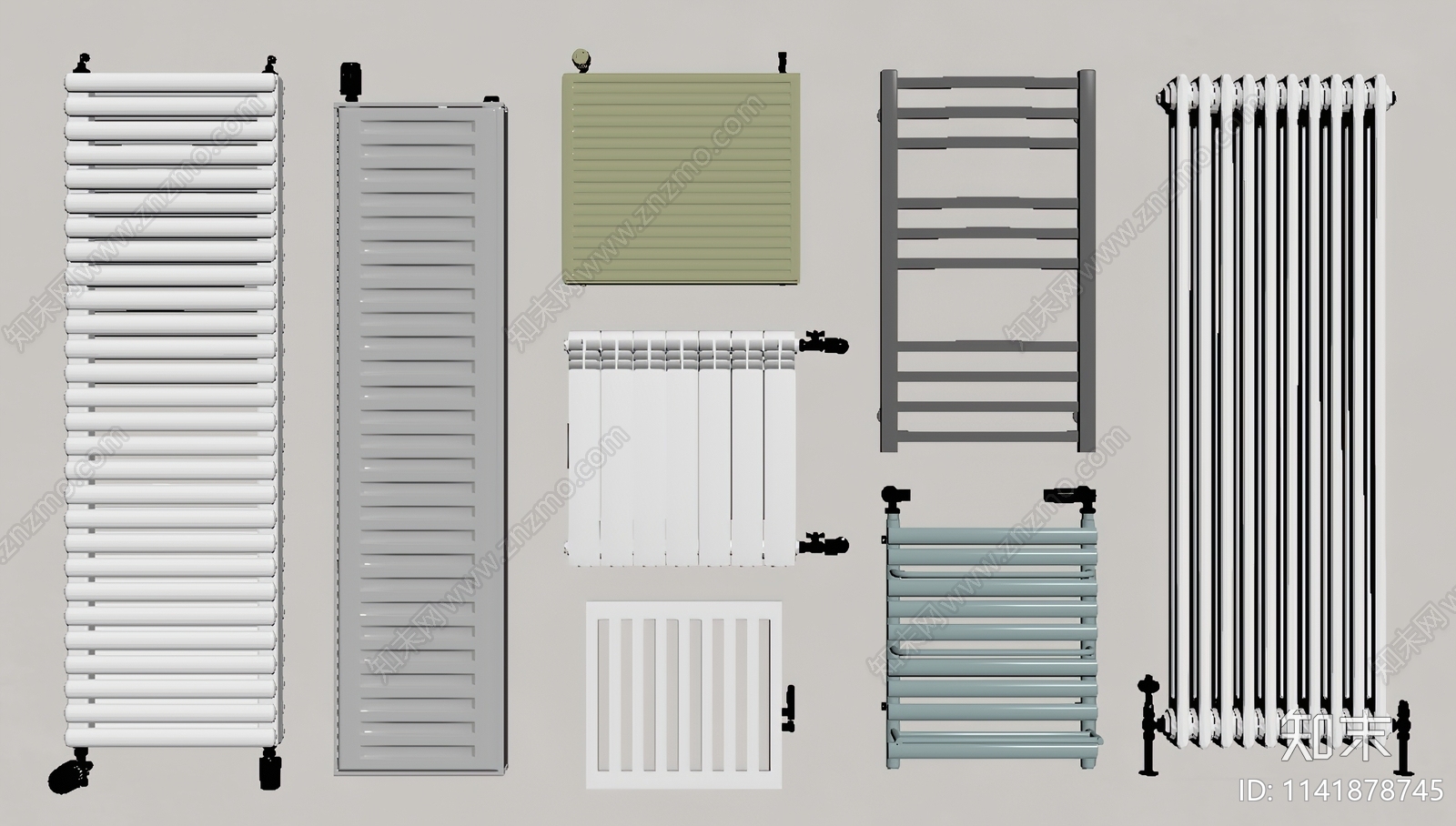 暖气片SU模型下载【ID:1141878745】