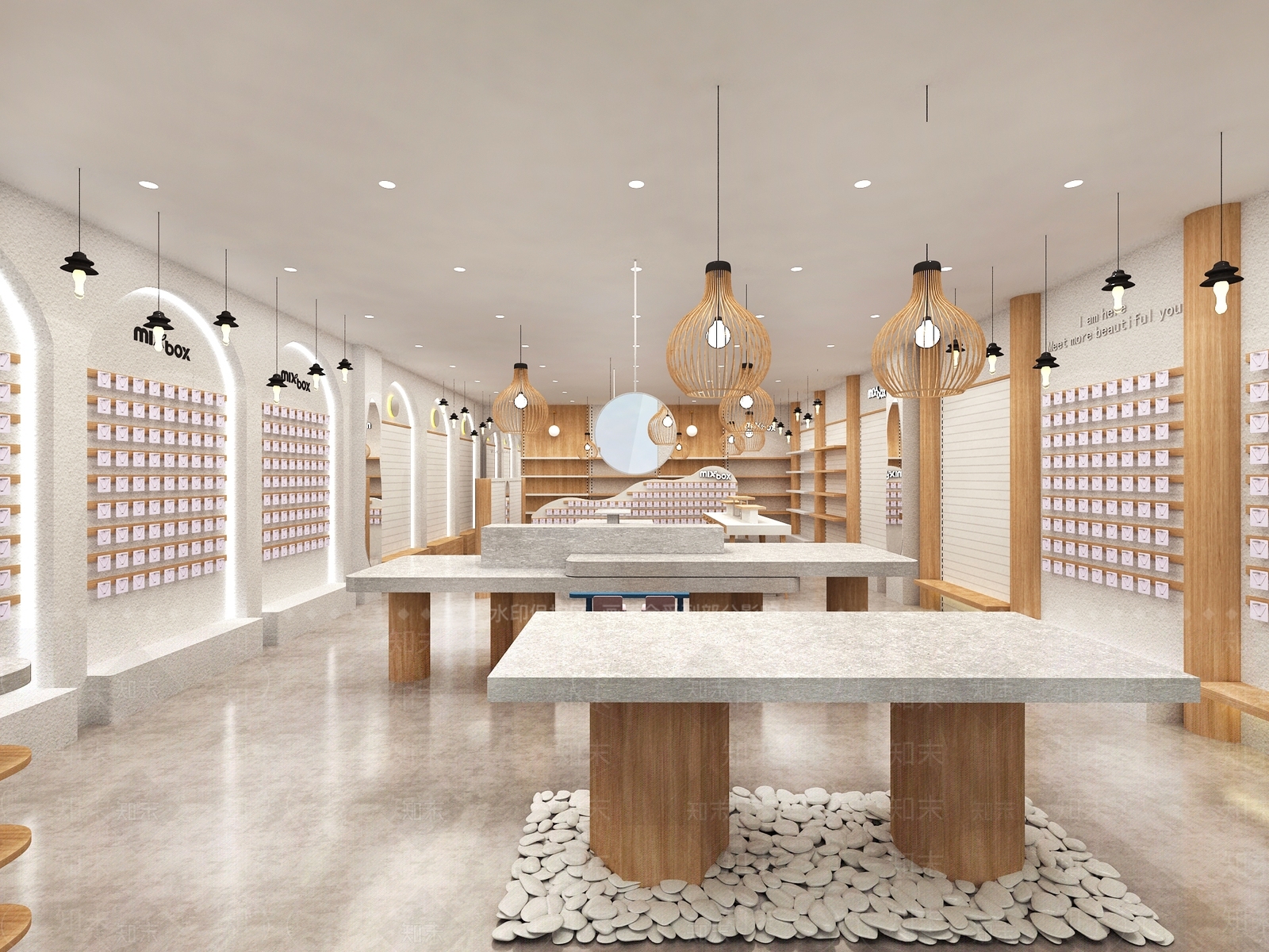 现代饰品百货精品店面3D模型下载【ID:1141893225】