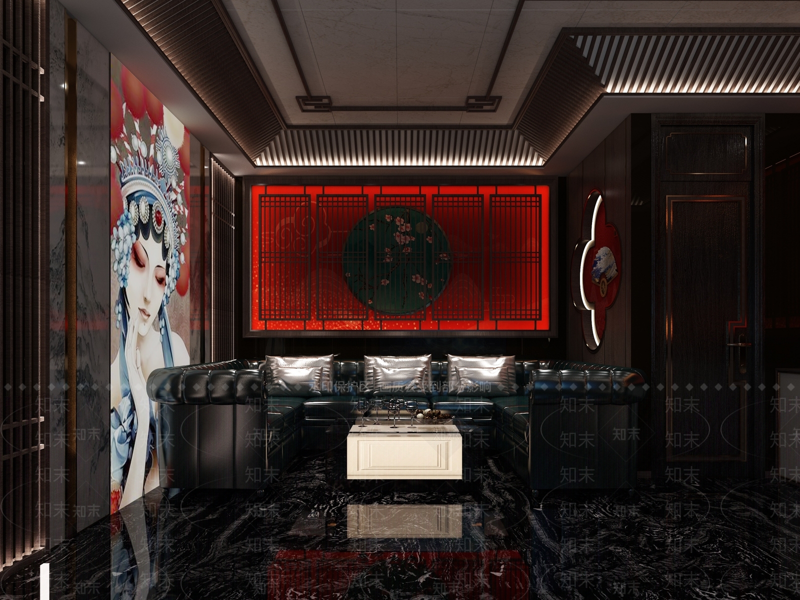 现代酒吧3D模型下载【ID:1213936420】