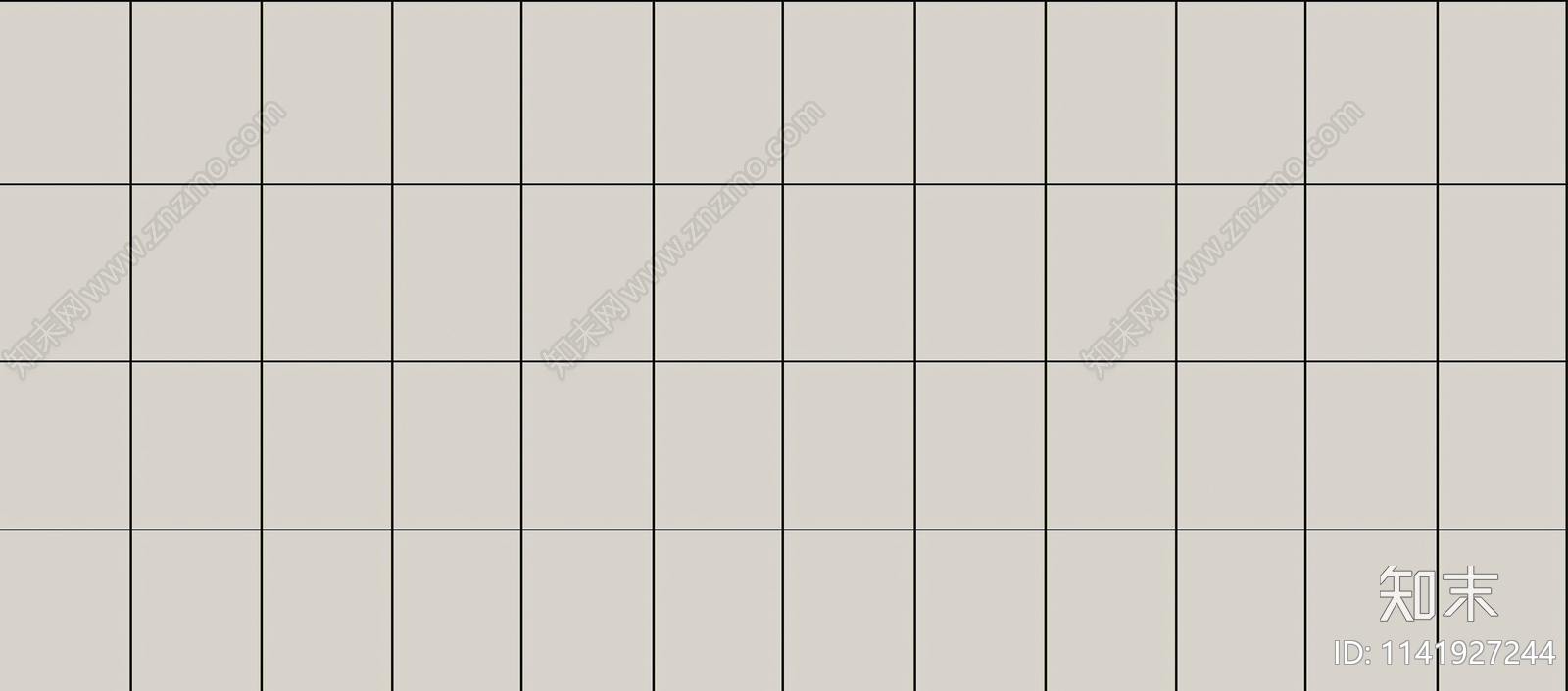 无缝米白色分缝哑光格子铝板马赛克砖金属铝板贴图下载【ID:1141927244】