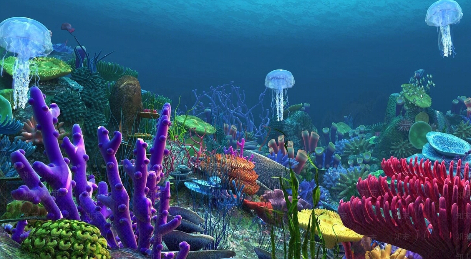 海底世界SU模型下载【ID:1141929387】