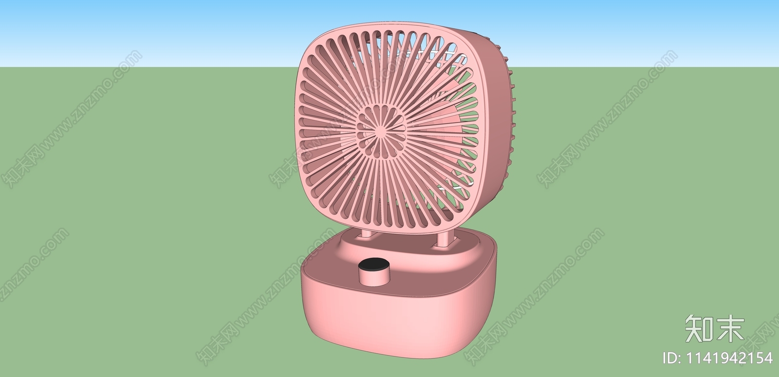 风扇SU模型下载【ID:1141942154】