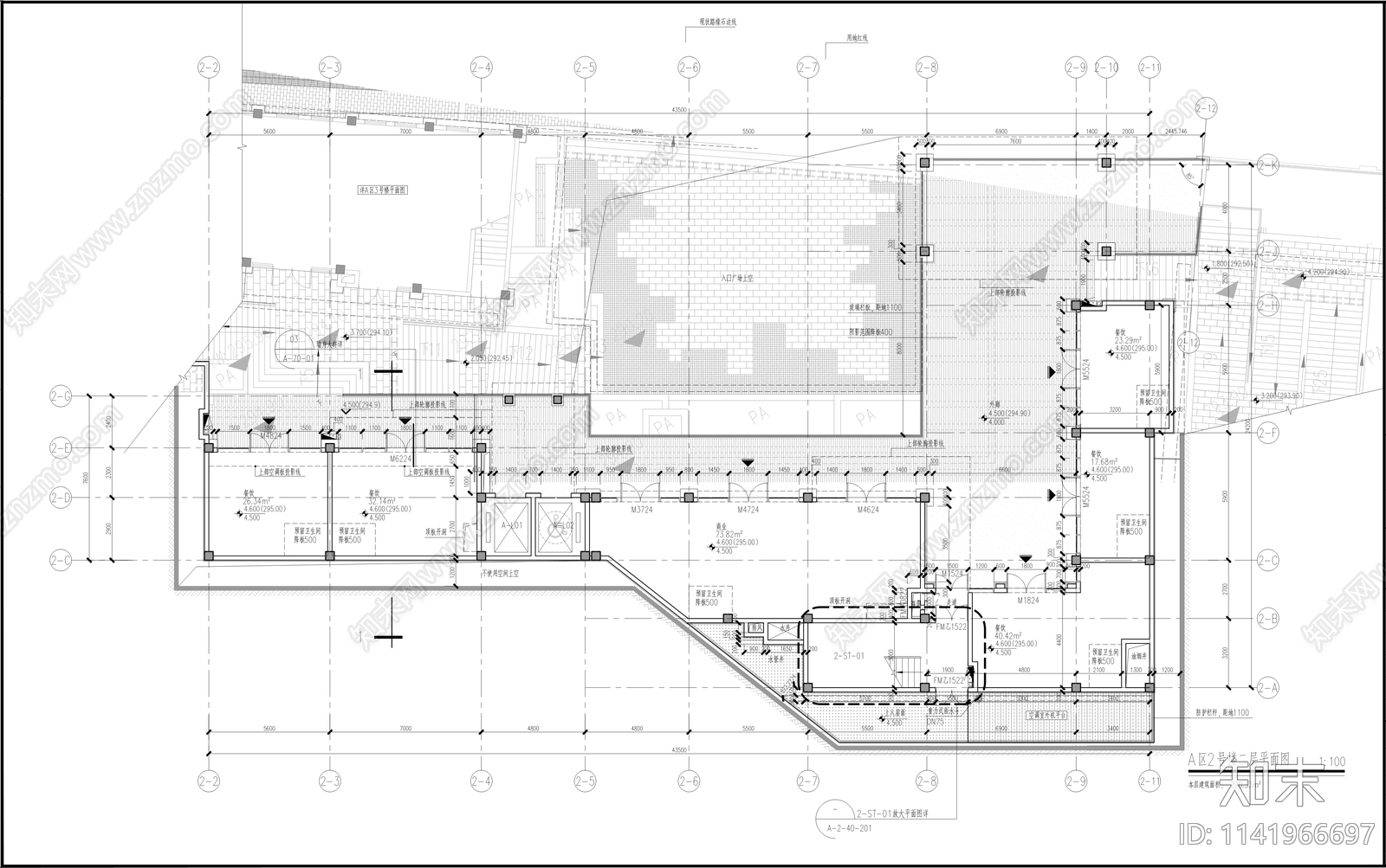 枇杷山老街区住宅建筑改造cad施工图下载【ID:1141966697】