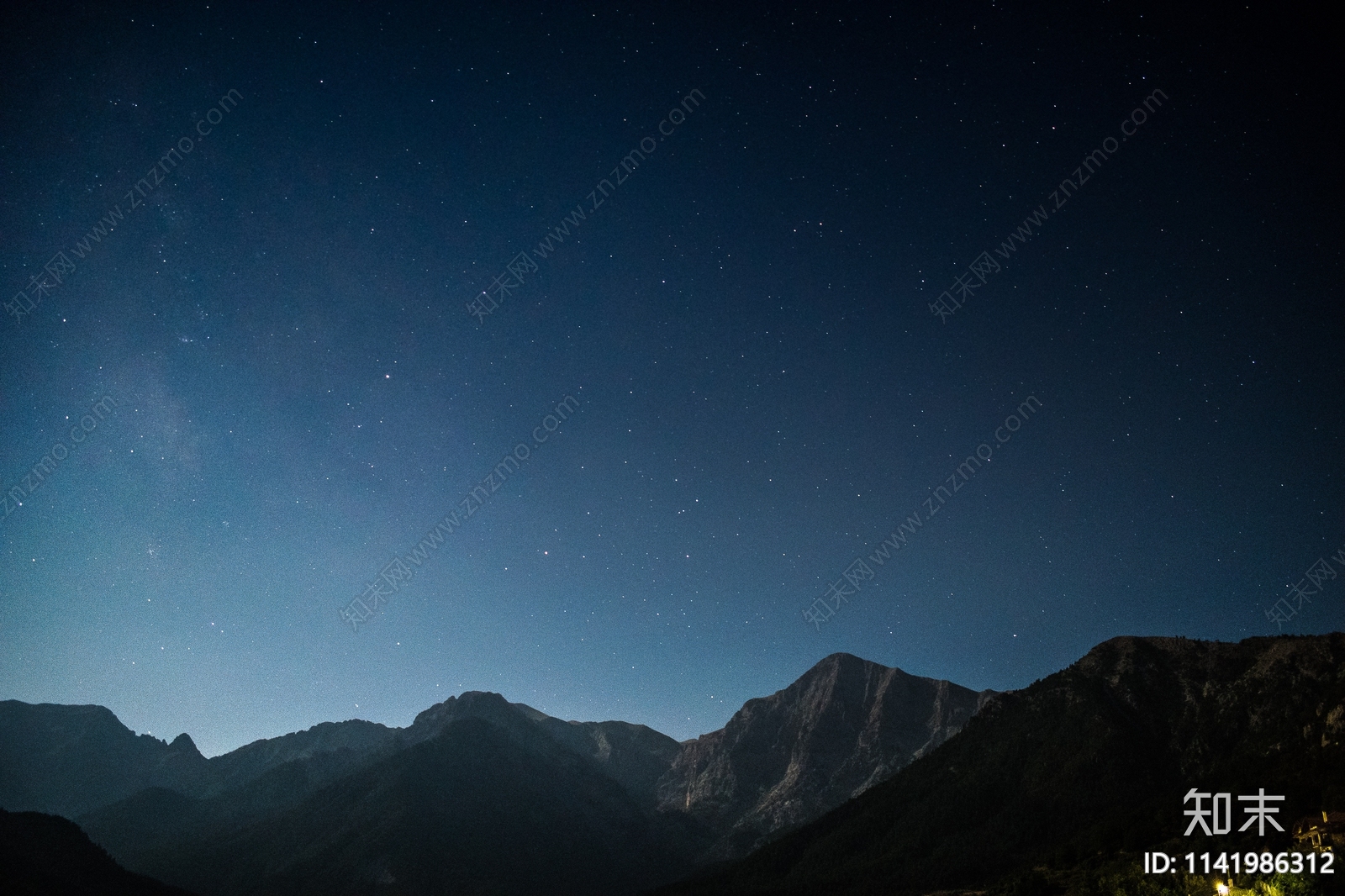 山区星空HDR贴图贴图下载【ID:1141986312】