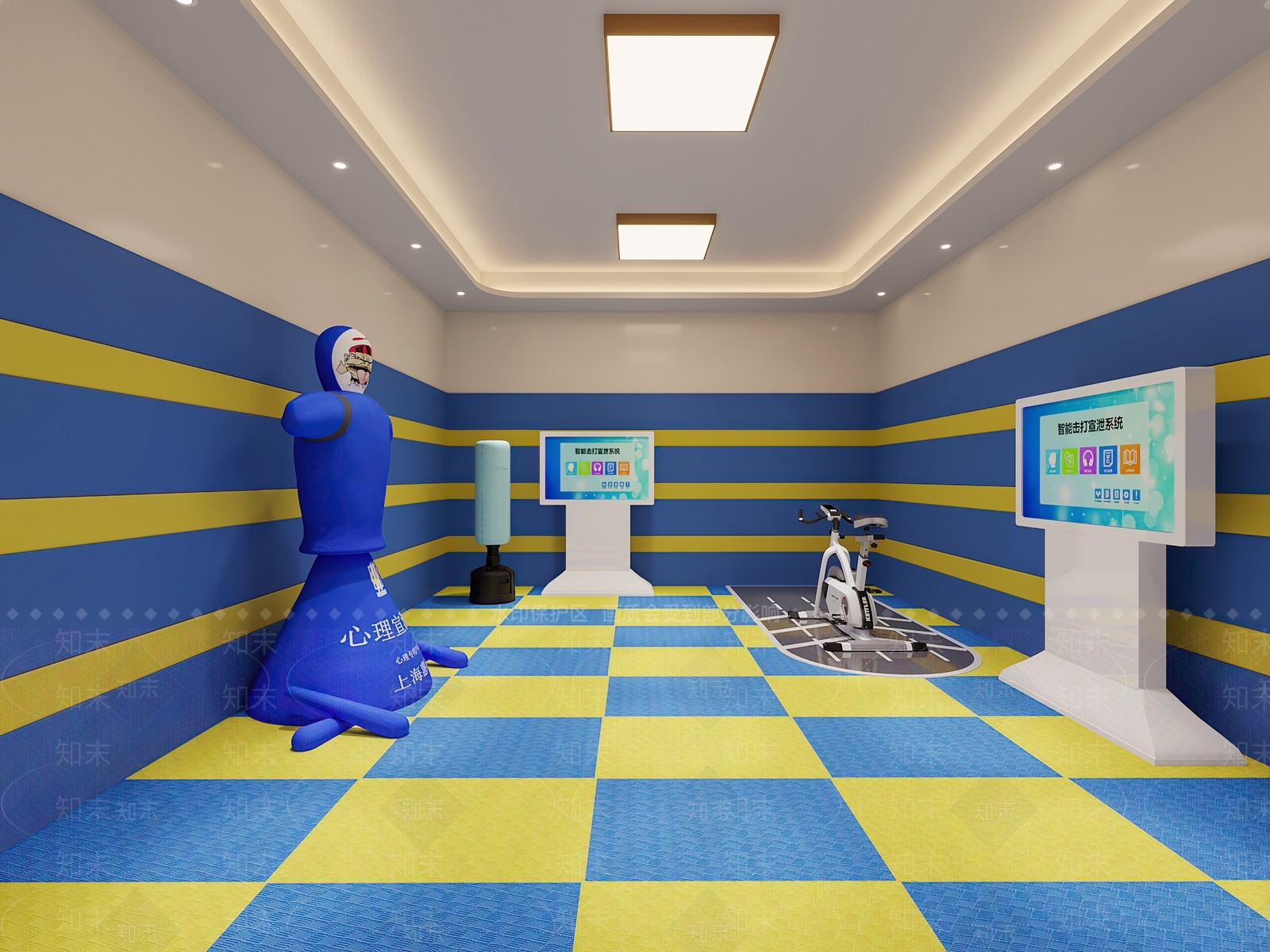 现代心理咨询室3D模型下载【ID:1141991790】