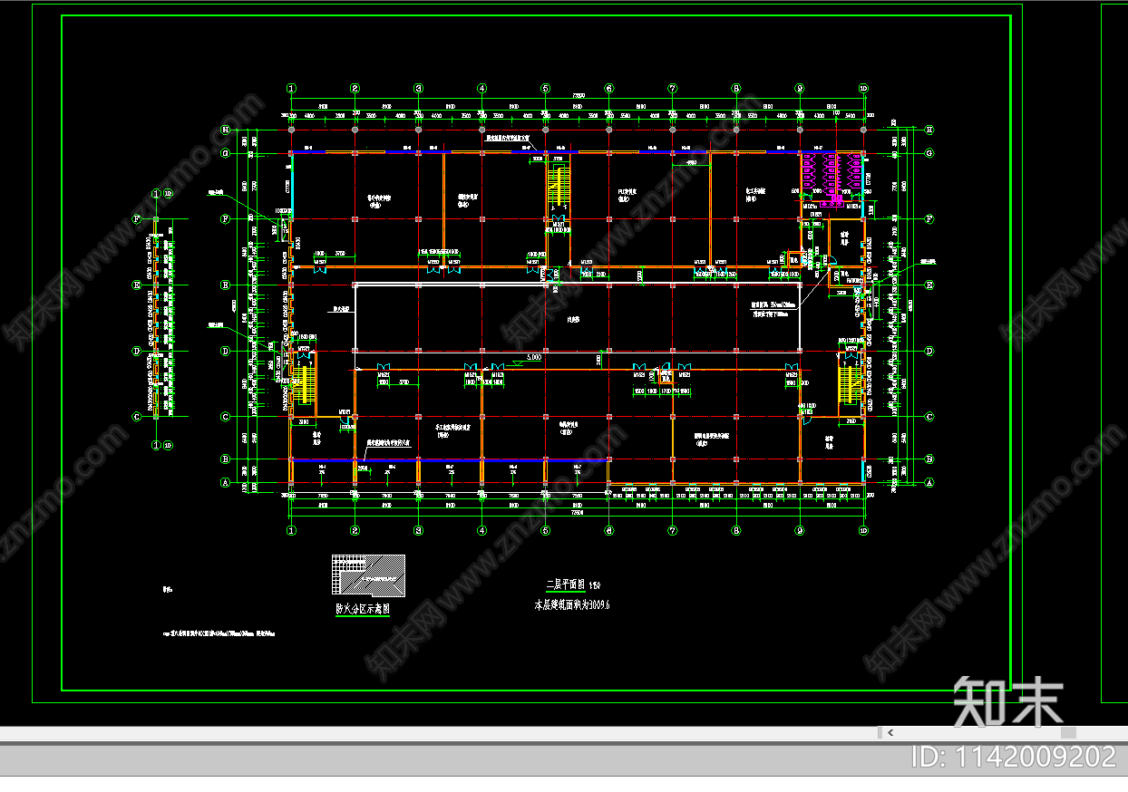 技工学校汽修实训楼建筑cad施工图下载【ID:1142009202】