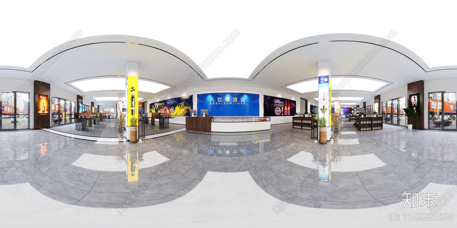 酒庄室内cad施工图下载【ID:1142021834】