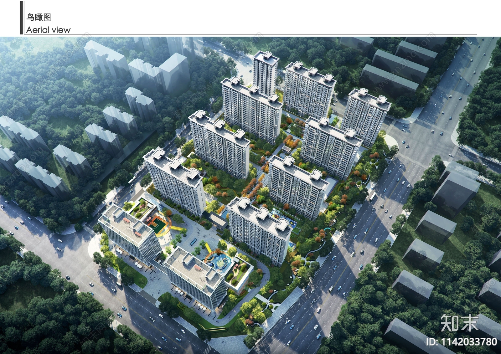 运城龙跃华府建筑规划设计方案文本下载【ID:1142033780】_【知末方案文本库】