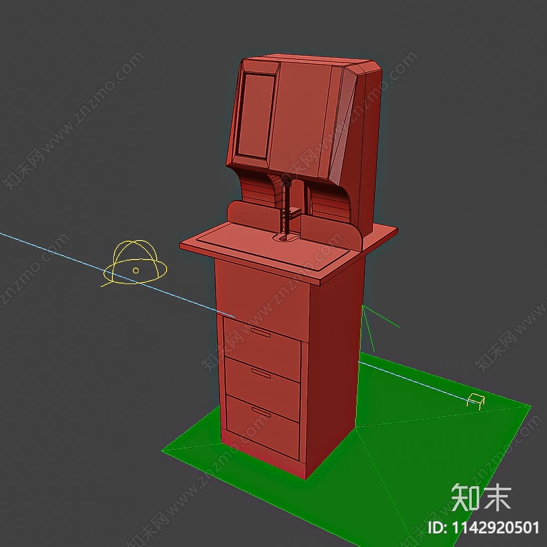 打孔机3D模型下载【ID:1142920501】