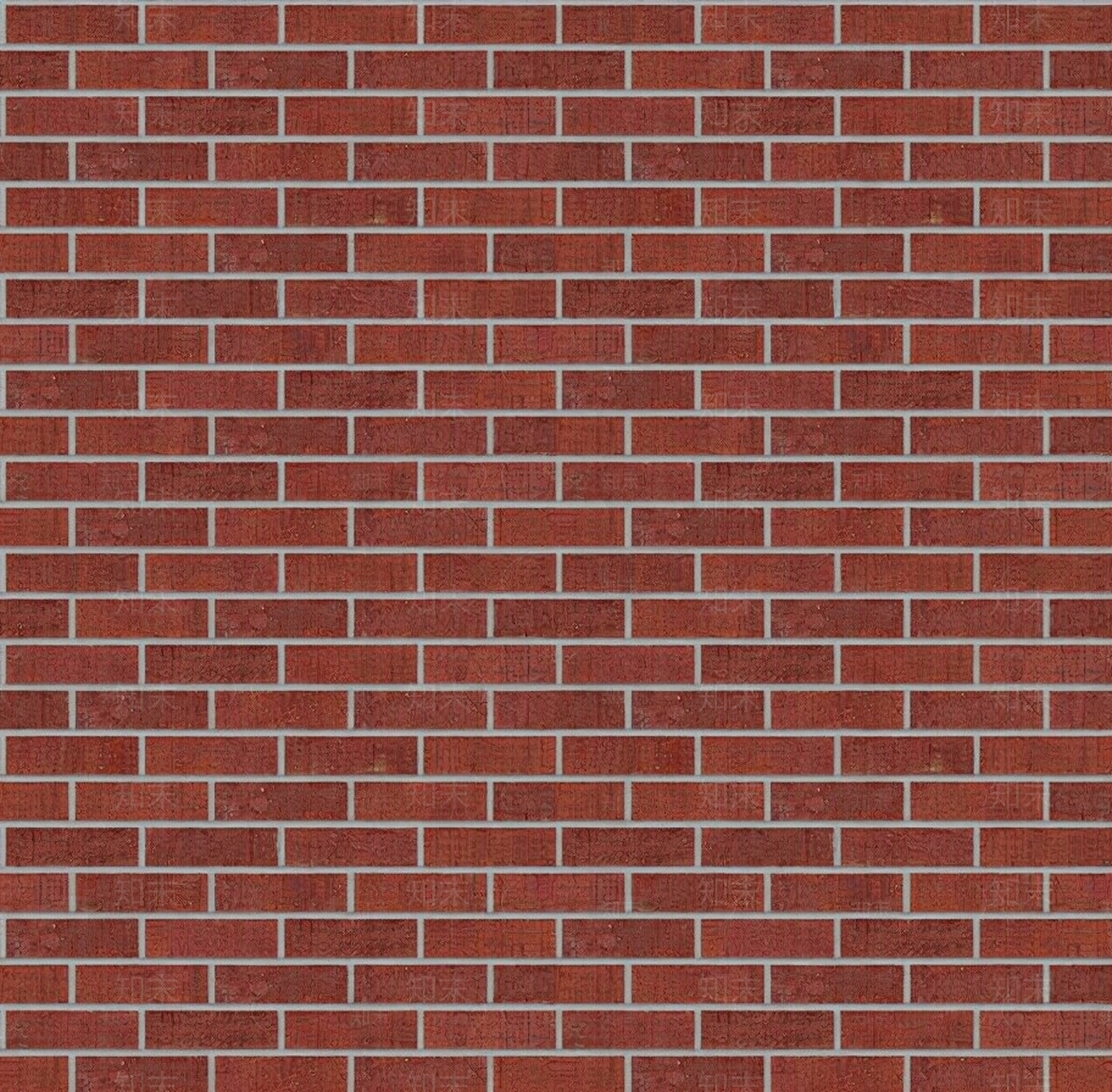 无缝红砖红色砖墙建筑外墙面贴图下载【ID:1195378850】