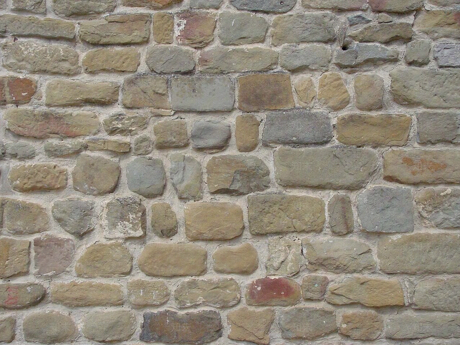 无缝米黄色室外建筑岩石块石材墙砖墙面地面贴图下载【ID:1142074284】