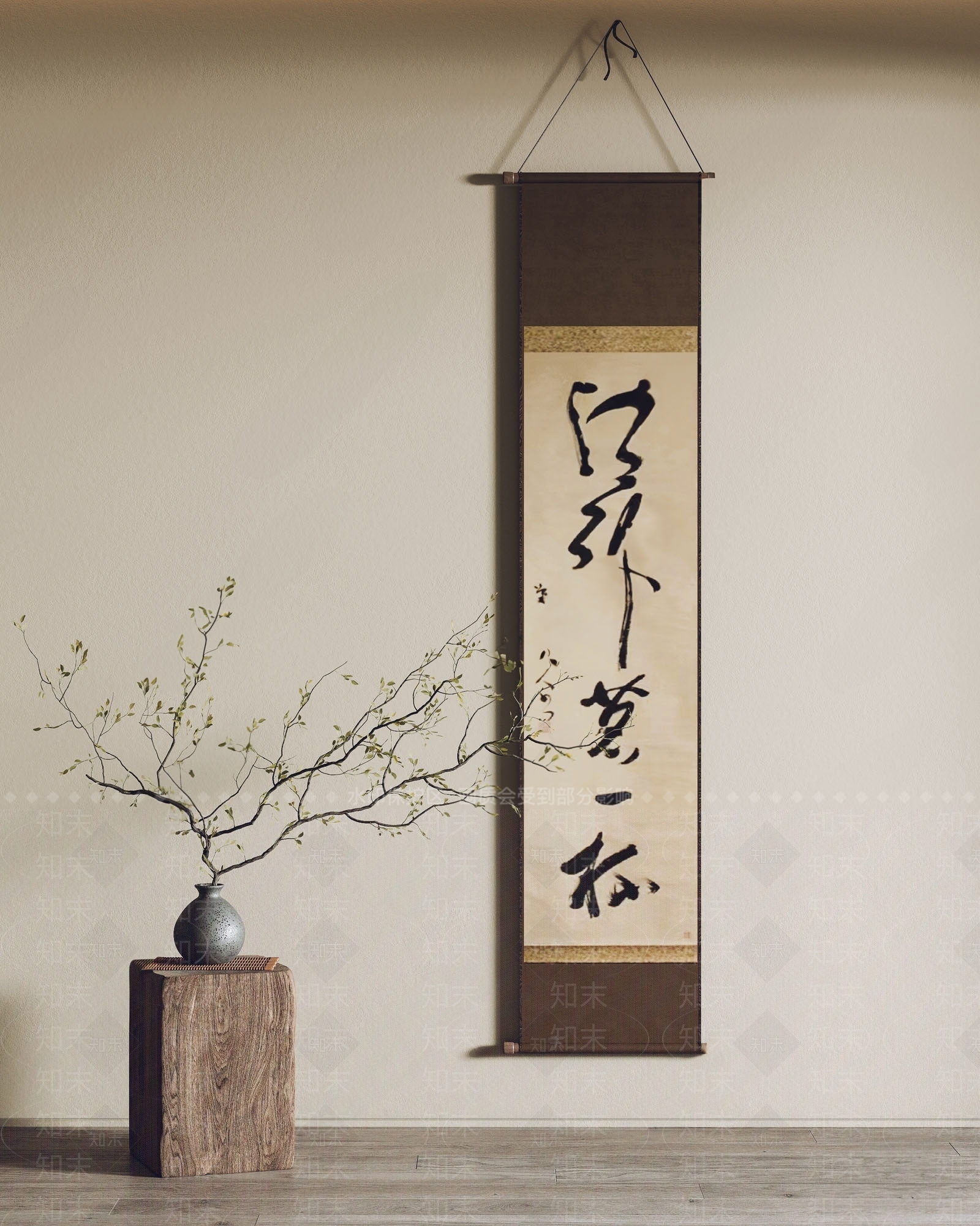 字画SU模型精品下载_SketchUp模型_知末网