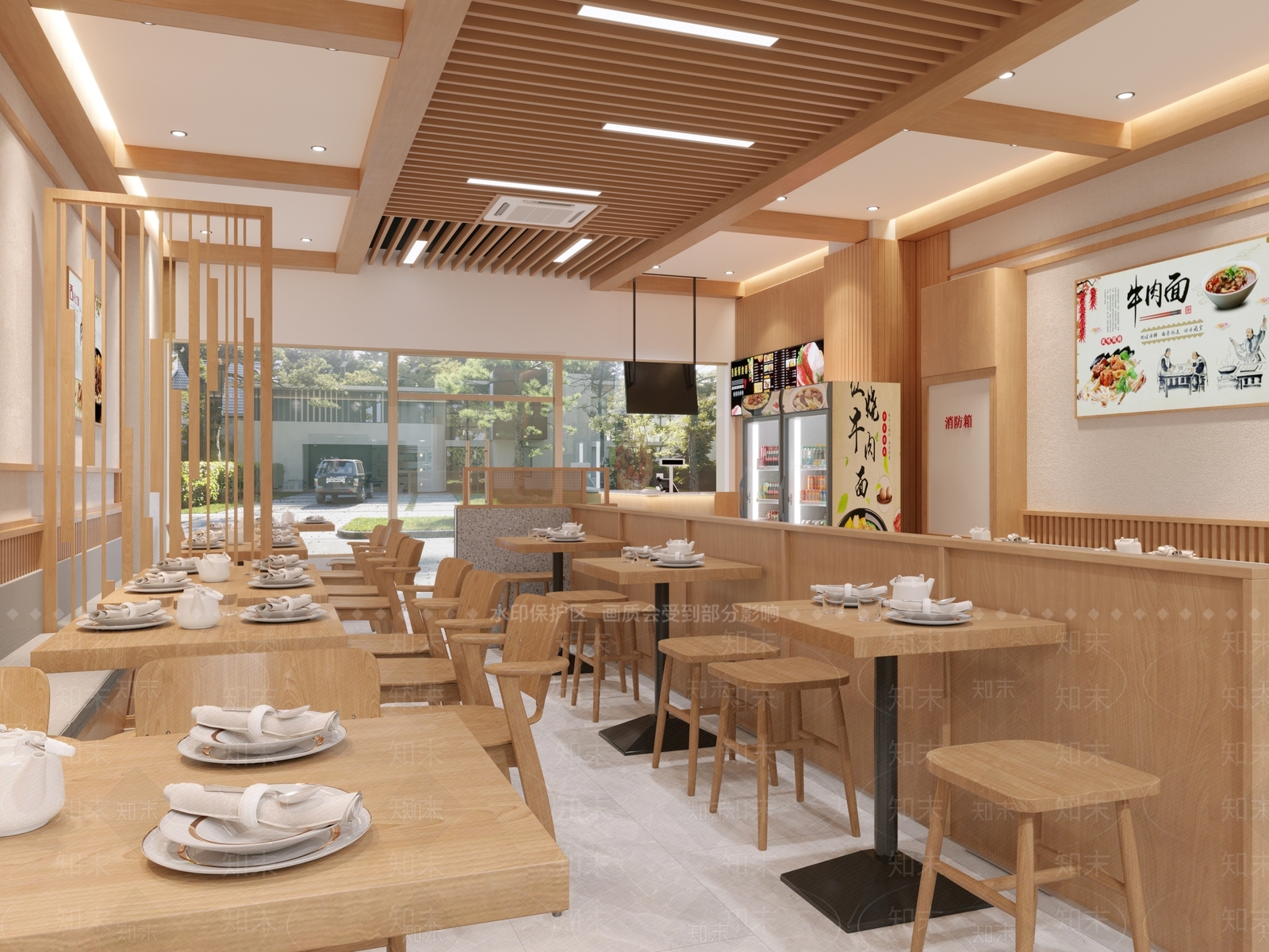 快餐厅3D模型下载【ID:1142133674】