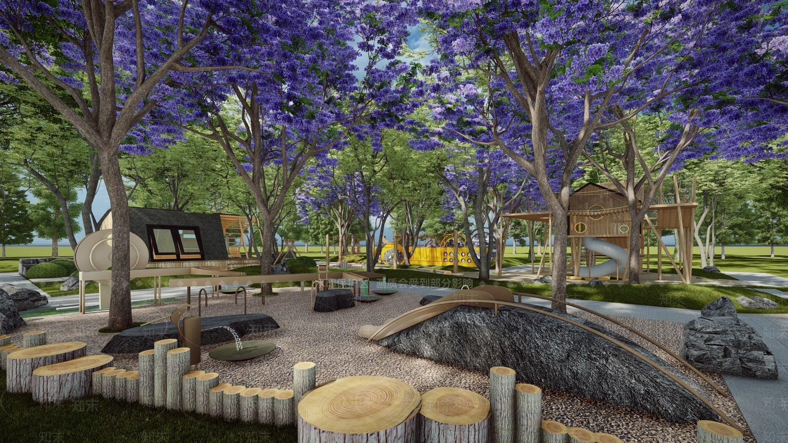 现代生态无动力户外探索SU模型下载【ID:1142134769】