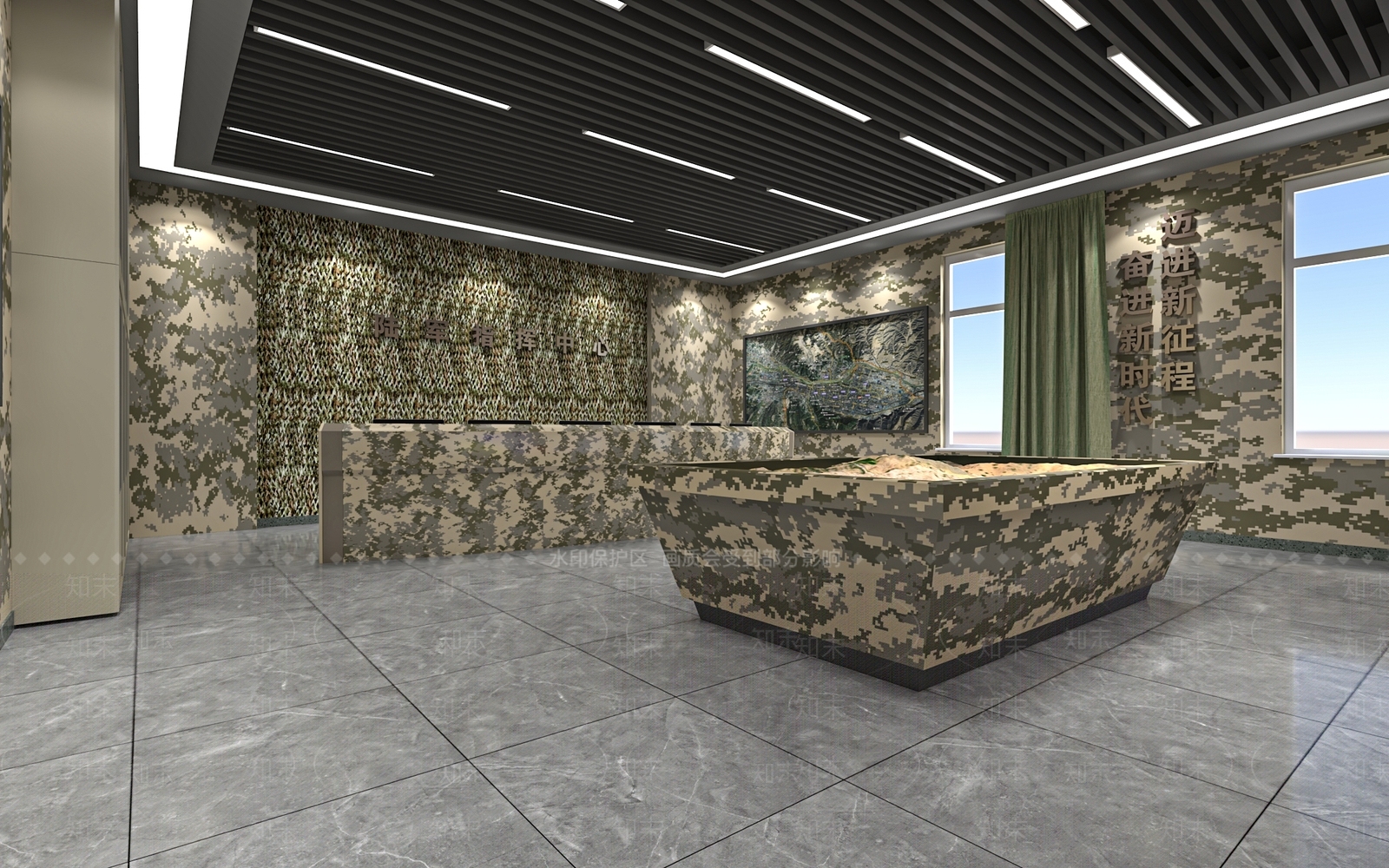 指挥中心3D模型下载【ID:1213942763】